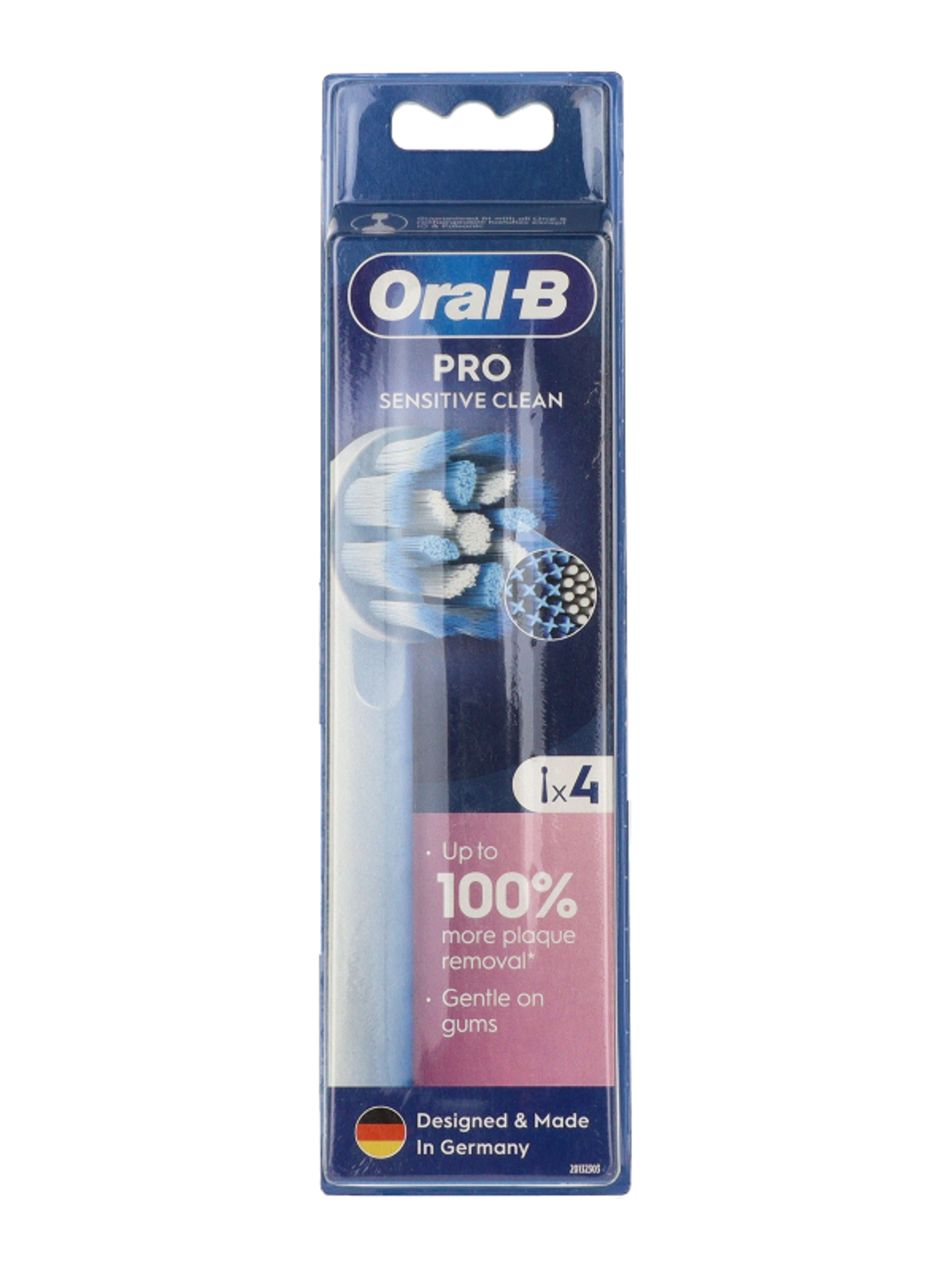Oral-B Pro Sensitive Clean fogkefefej -  4 db-2
