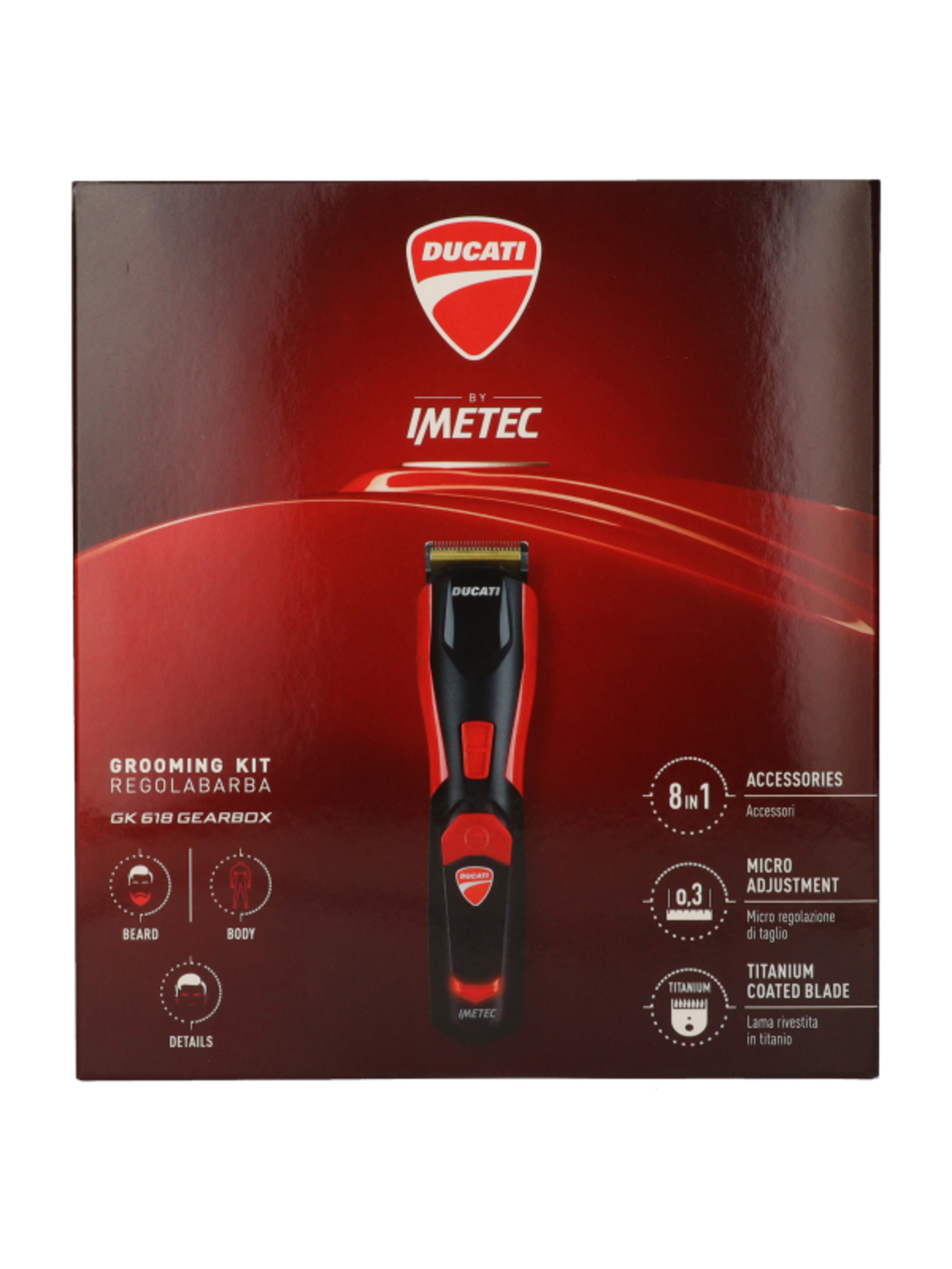 Imetec Ducati GK618 Gearbox szakállvágó - 1 db-1