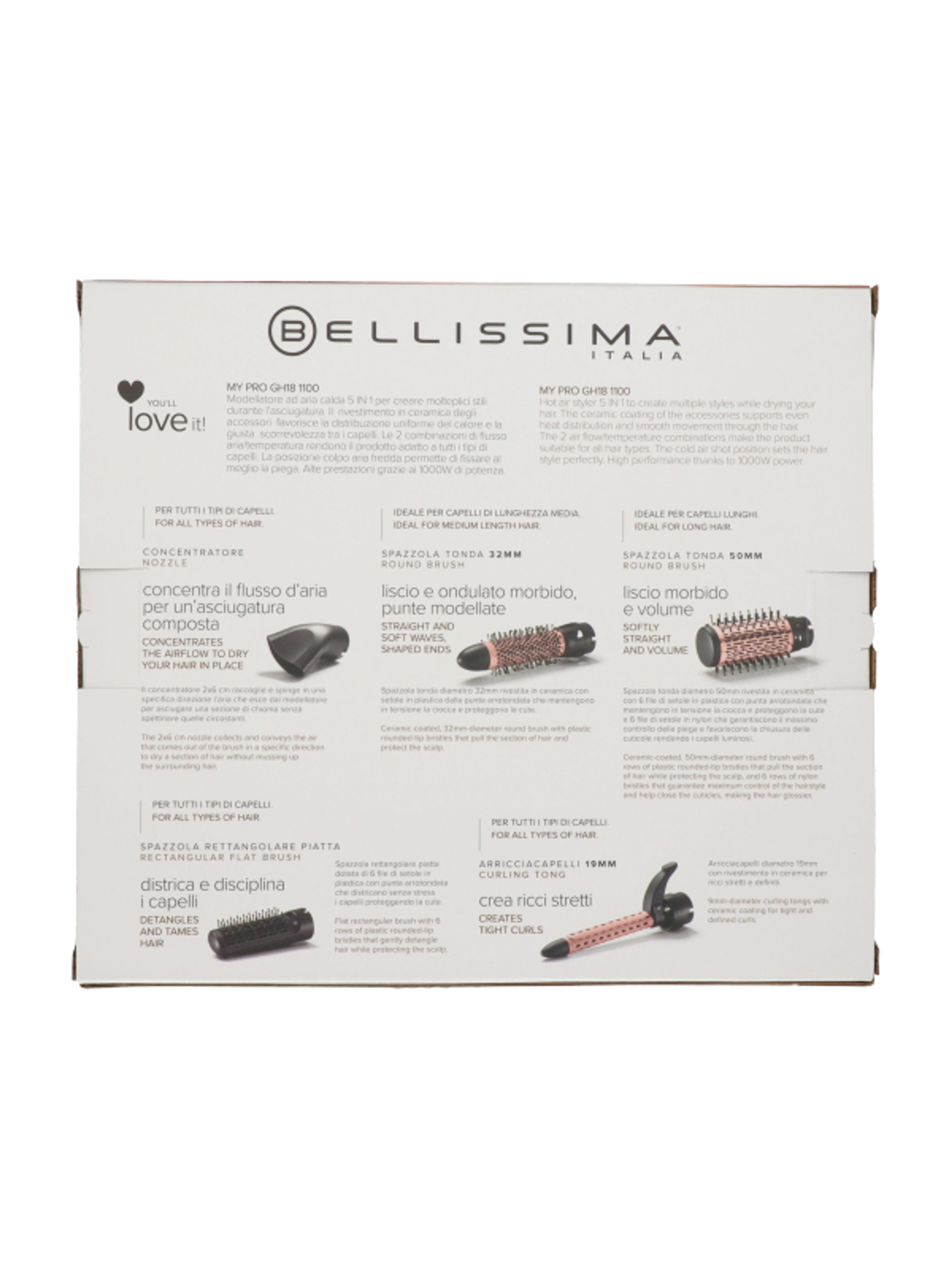 Bellissima My Pro Dry & Style 5:1 hajformázó - 1 db-3