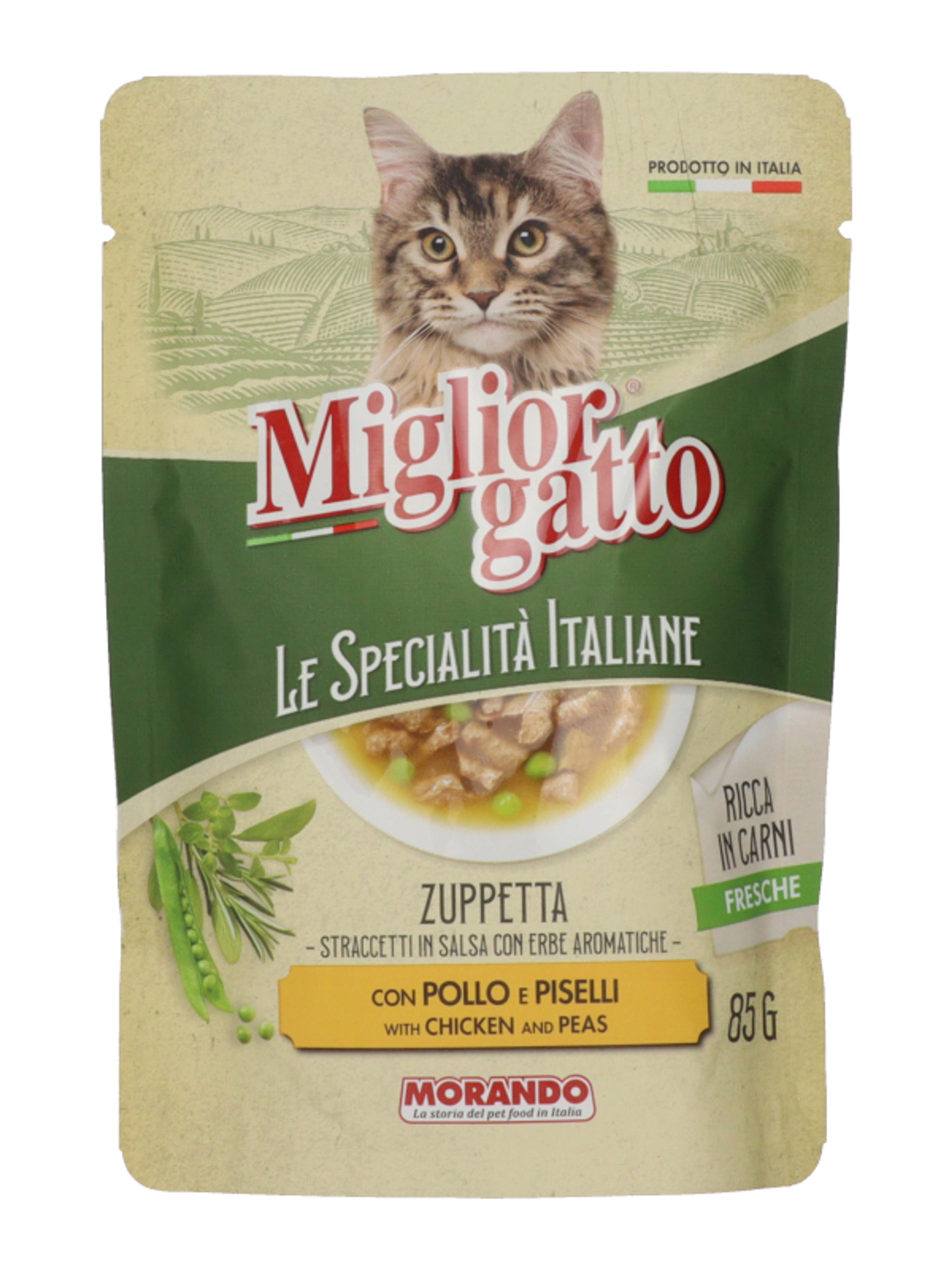 Migliorgatto Le Specialita csirkés leves macskáknak - 85 g-1