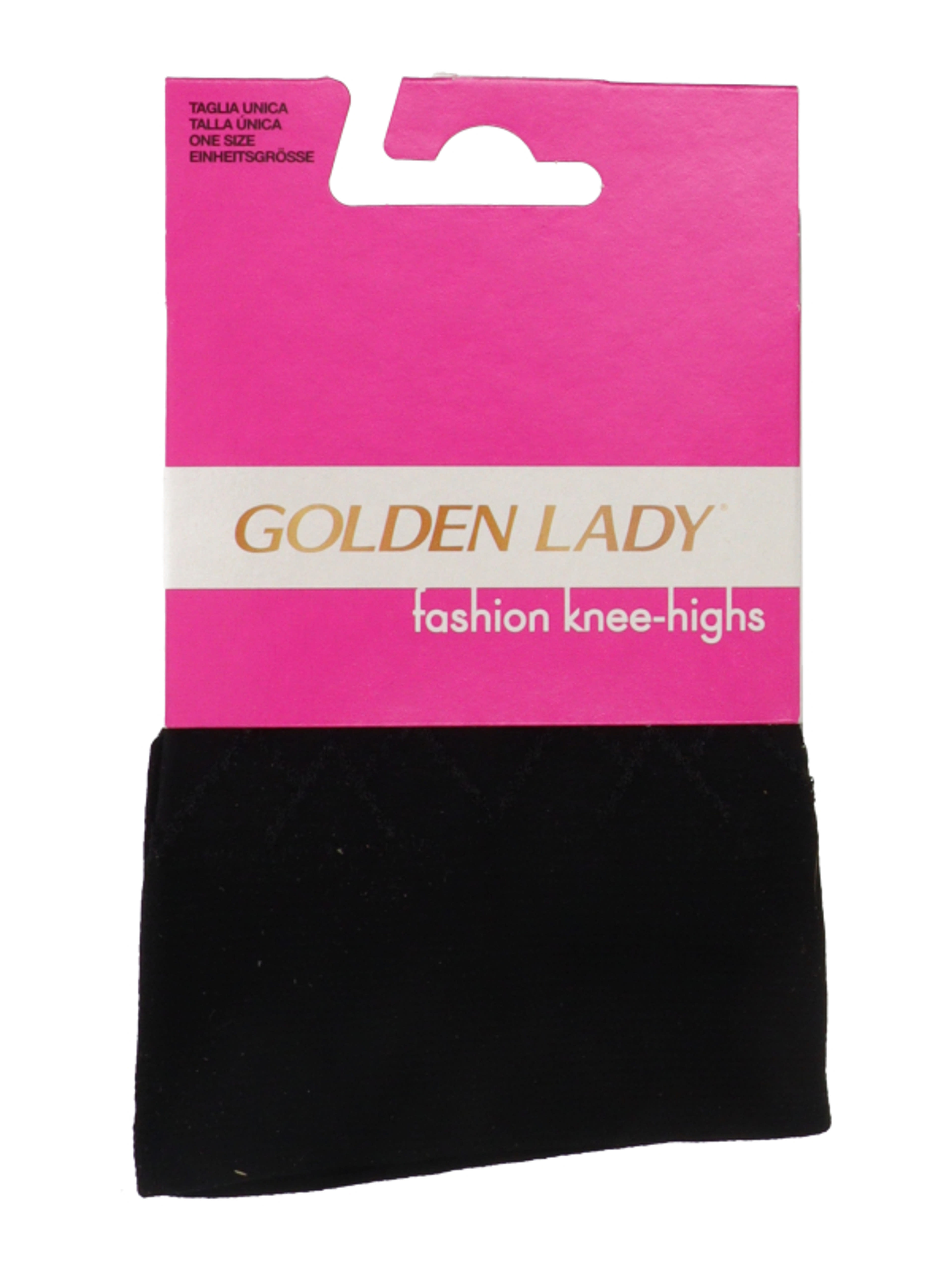 Golden Lady Collant Interloock térdzokni /fekete - 1 db-1