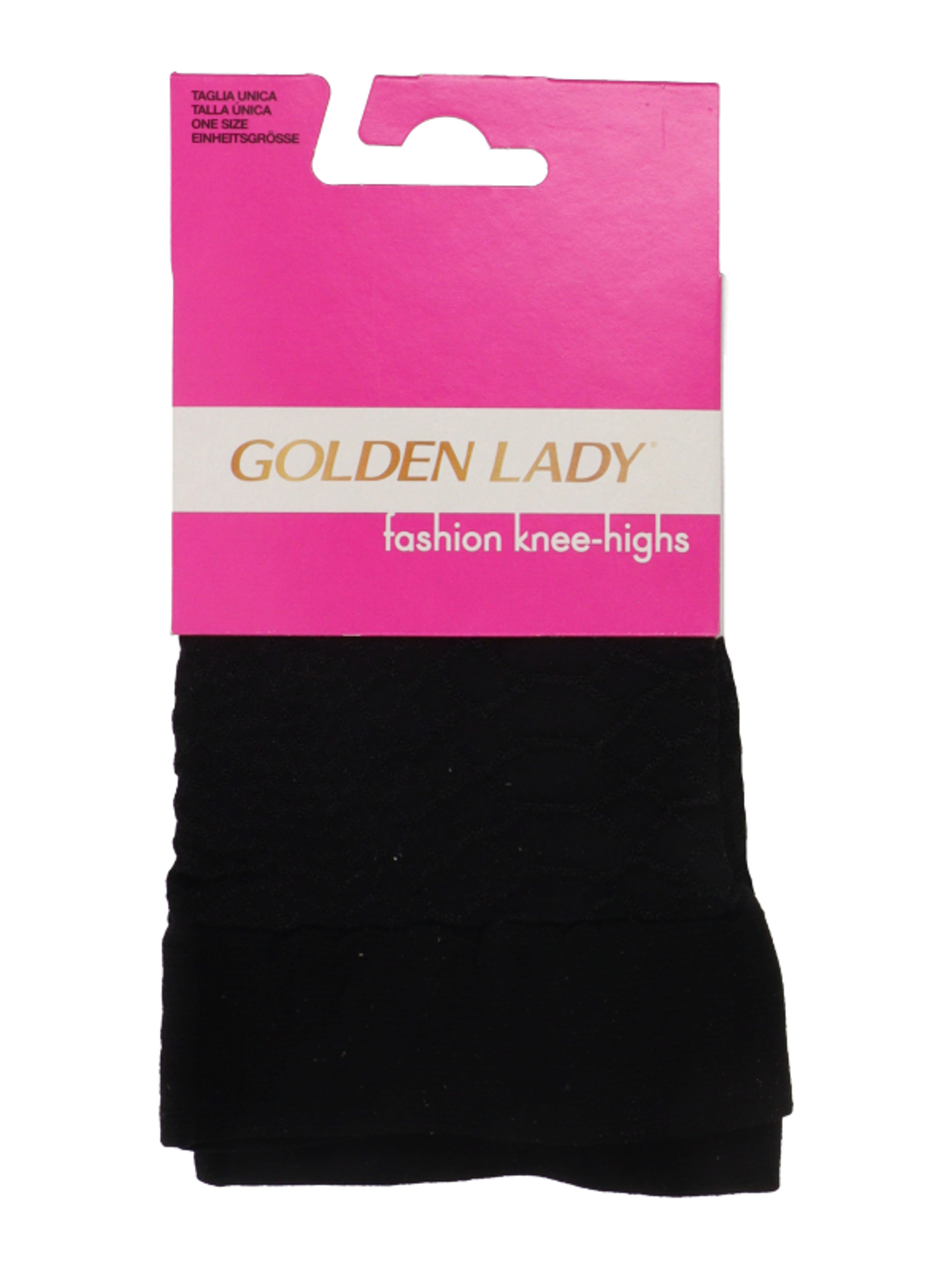 Golden Lady Collant Python térdzokni /fekete - 1 db-1