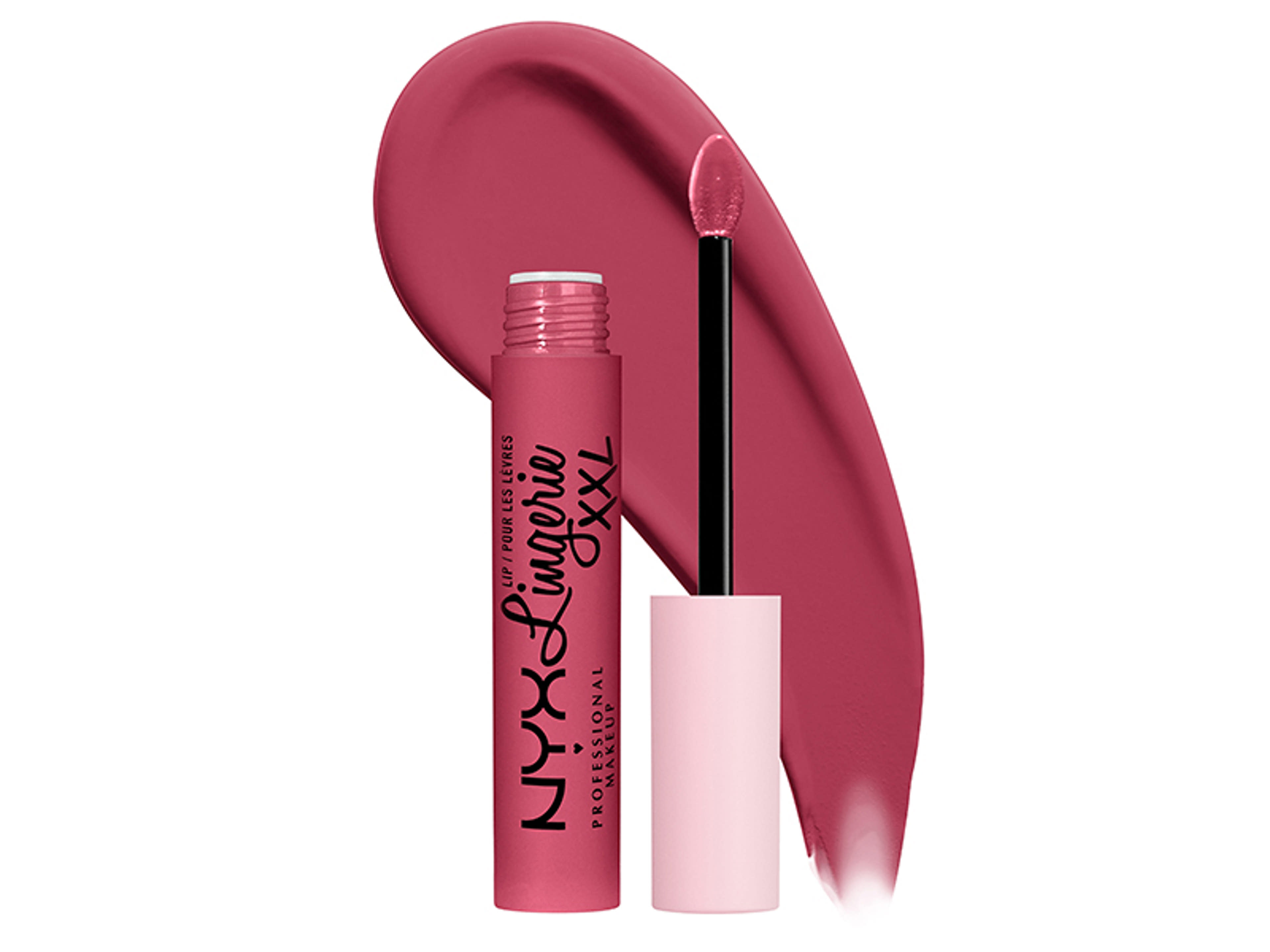 NYX Professional Makeup Lip Lingerie XXL Matte Liquid Lipstick folyékony ajakrúzs, Pushd Up - 1 db-2