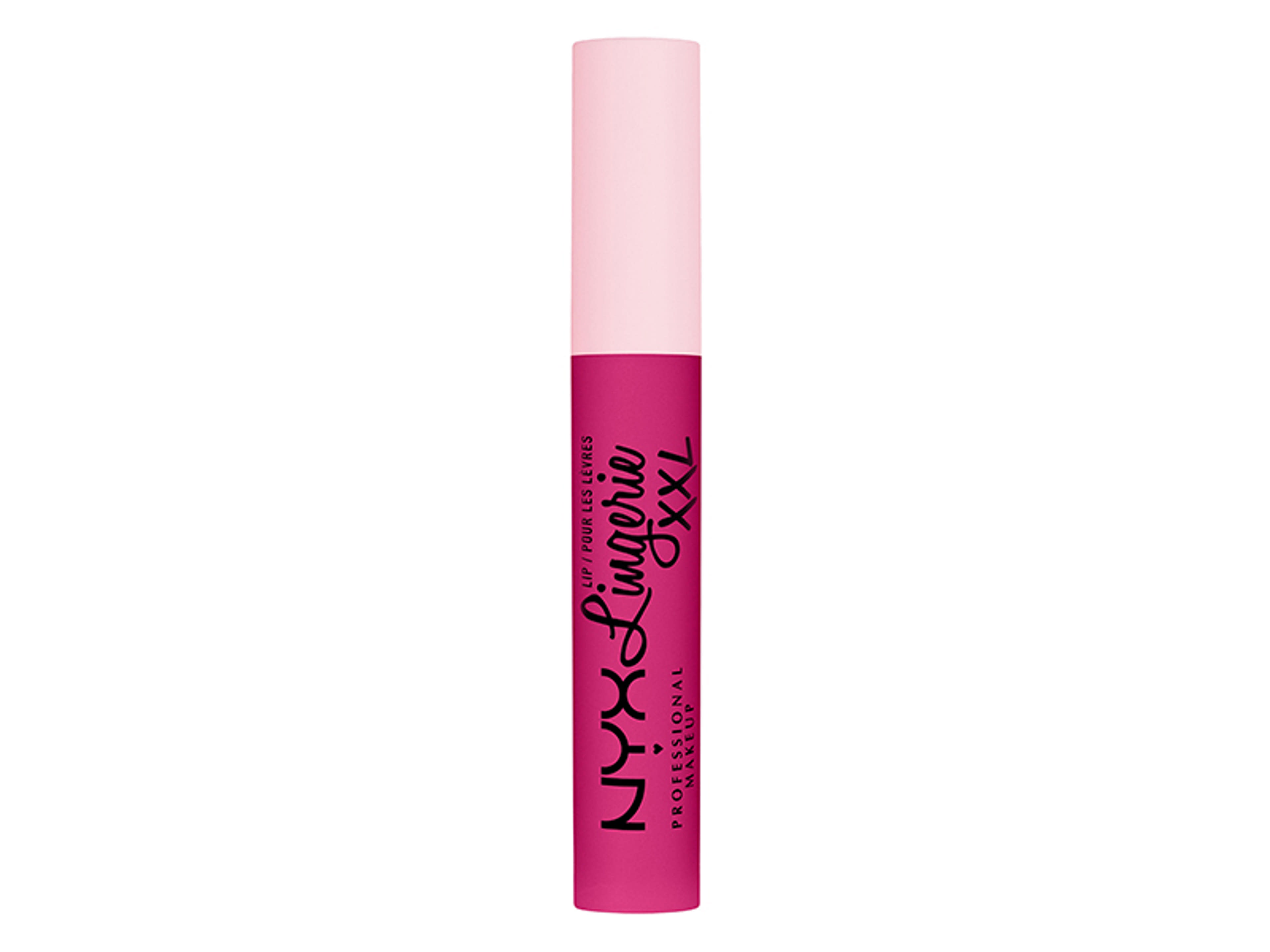 NYX Professional Makeup Lip Lingerie XXL Matte Liquid Lipstick folyékony ajakrúzs, Pink Hit - 1 db