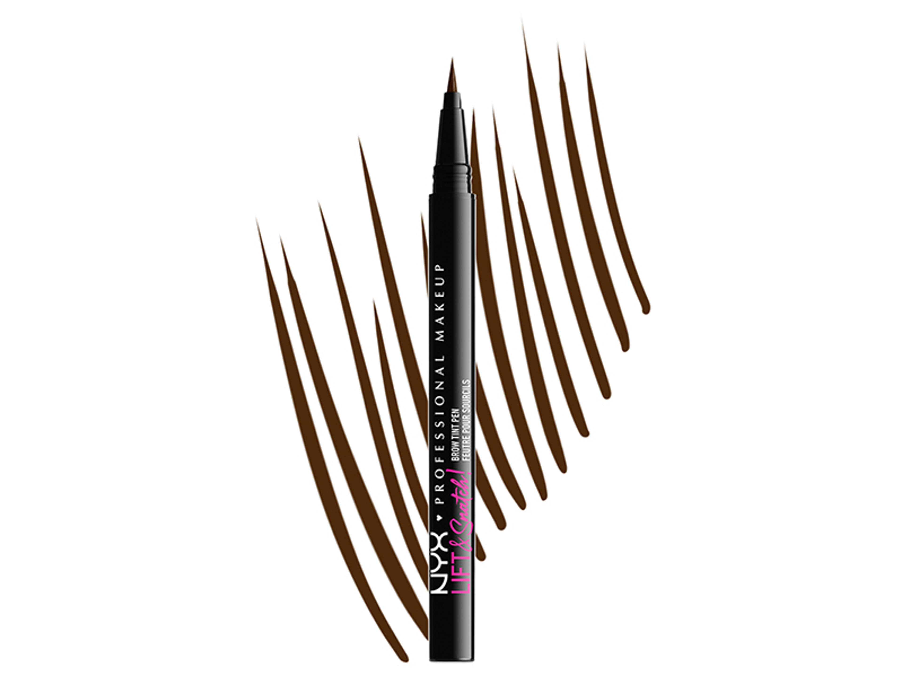 NYX Professional Makeup Lift & Snatch! Brow Tint Pen szemöldök tus, Espresso - 1 db-3