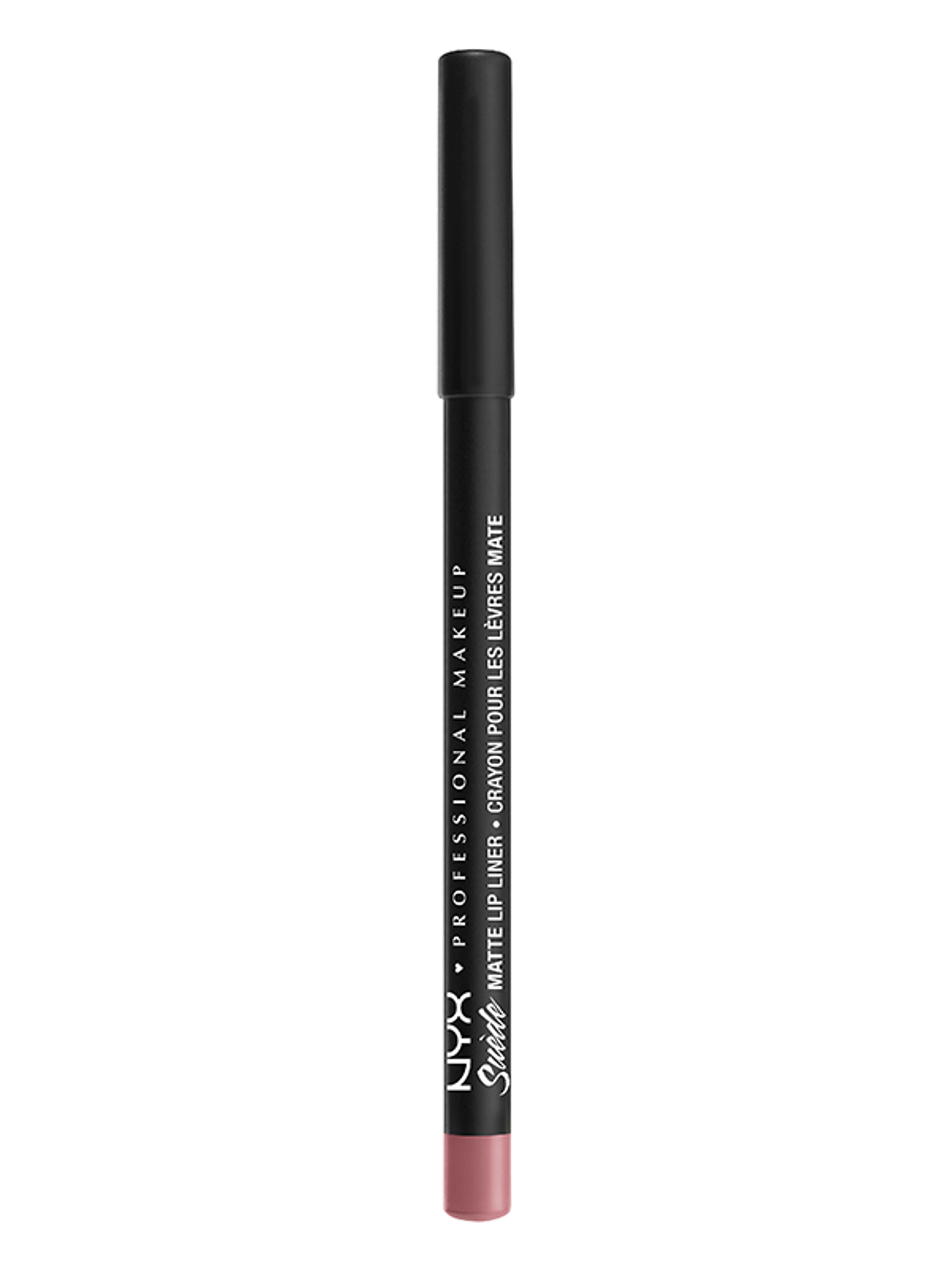 NYX Professional Makeup Suede Matte Lip Liner matt szájceruza /Tea&Cookies - 1 db-2