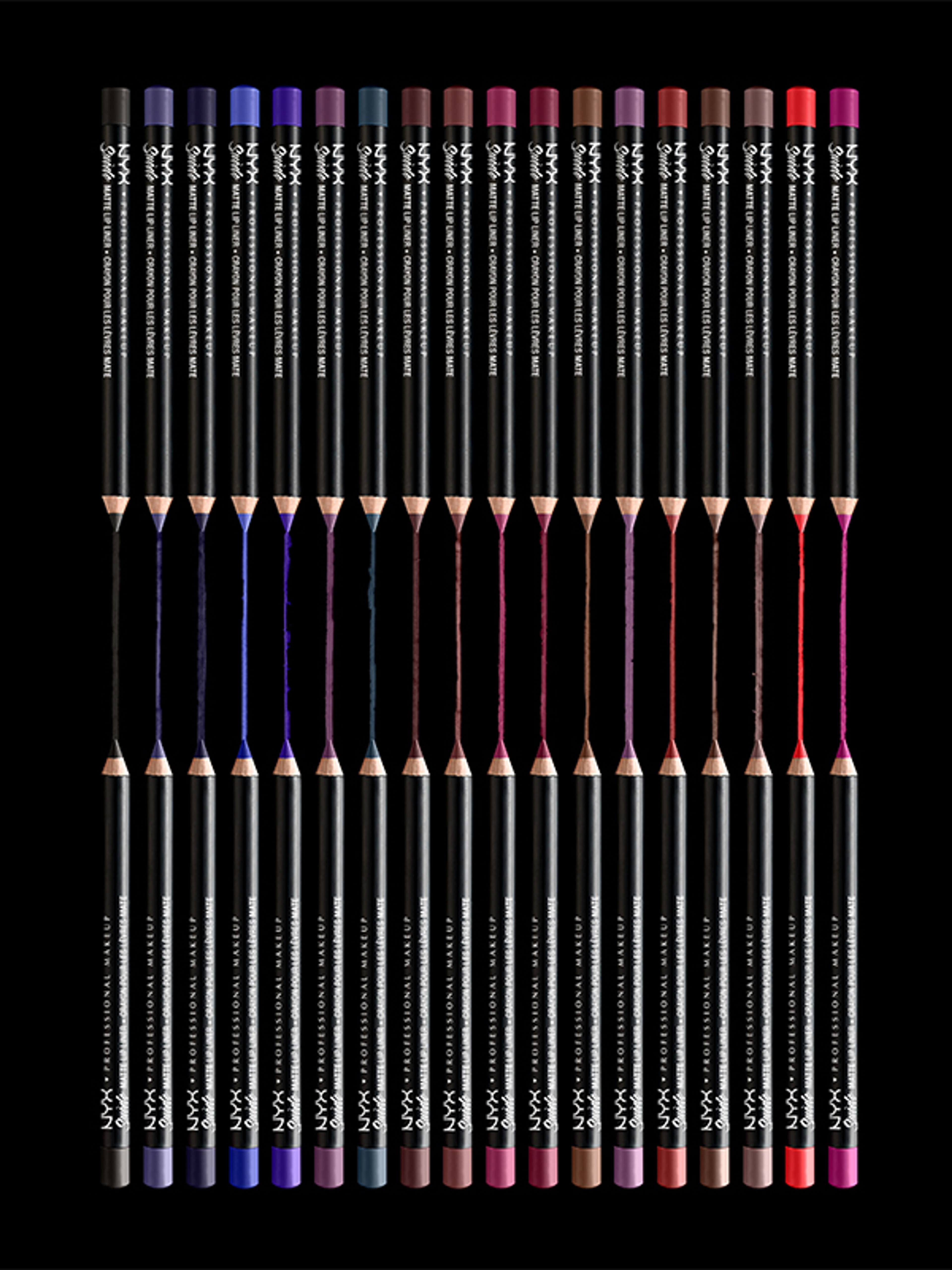 NYX Professional Makeup Suede Matte Lip Liner matt szájceruza /Copenhagen - 1 db-2