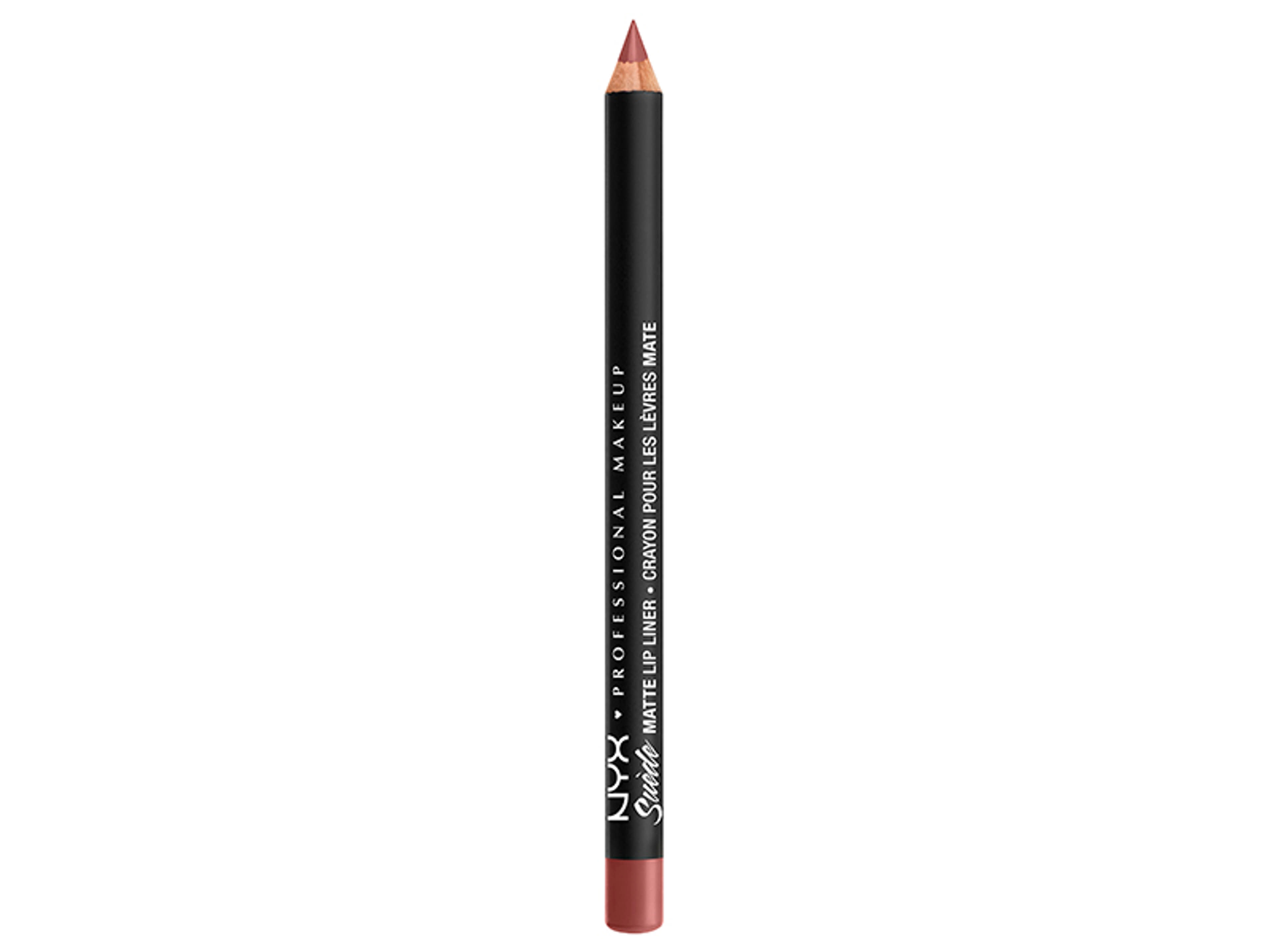 NYX Professional Makeup Suede Matte Lip Liner ajakkontúr ceruza, Cannes - 1 db