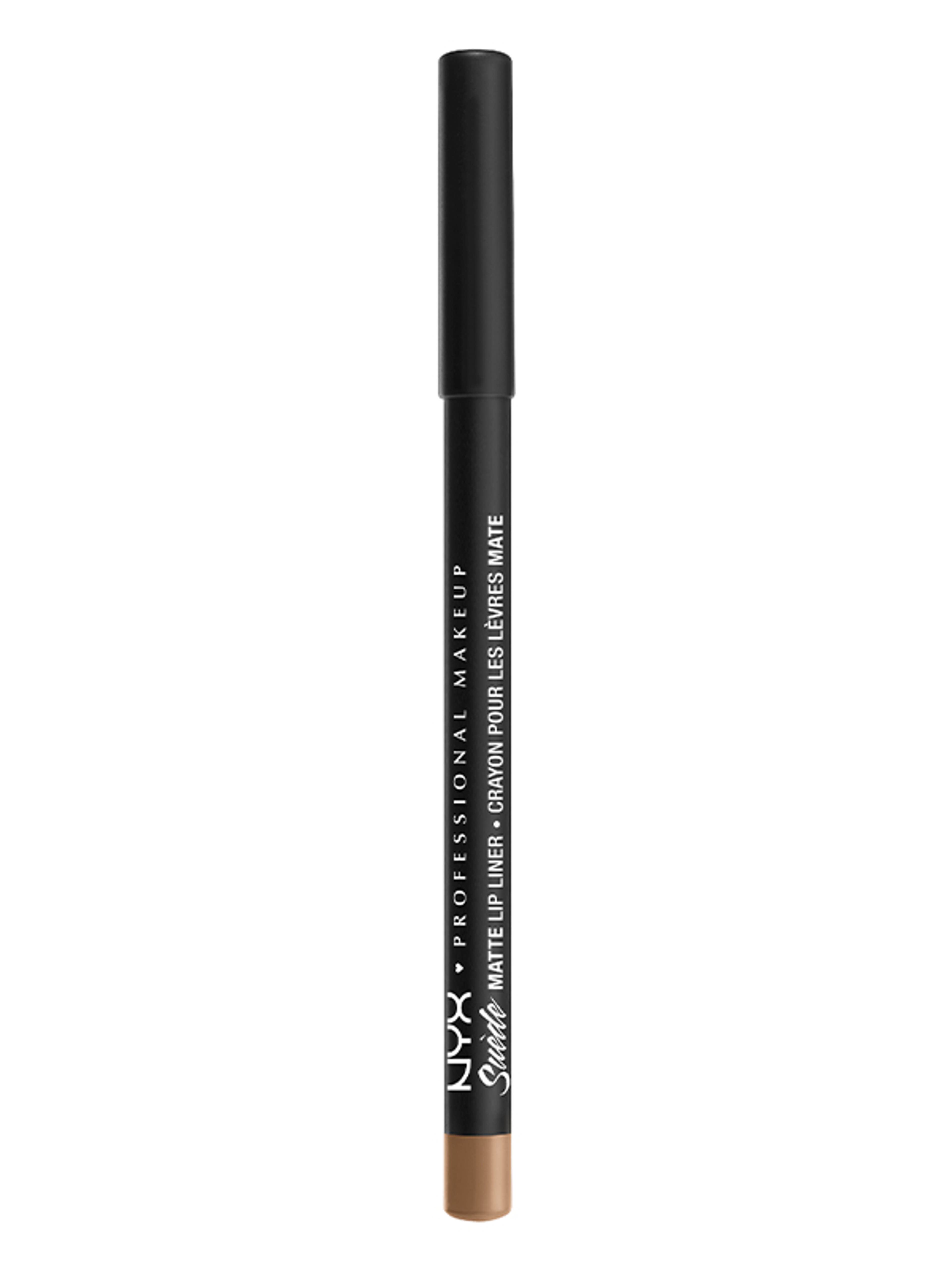 NYX Professional Makeup Suede Matte Lip Liner matt szájceruza /London - 1 db-2