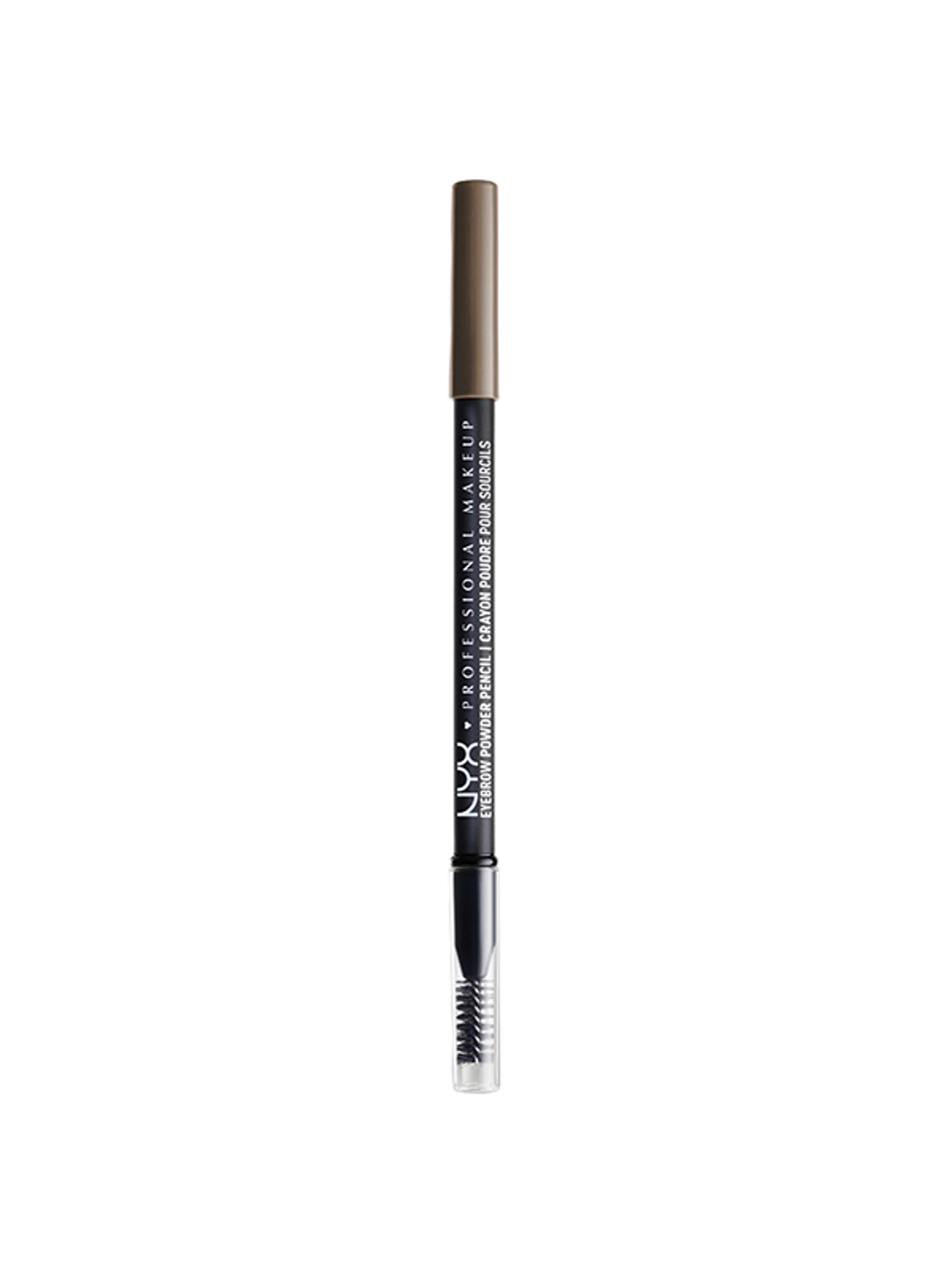 NYX Professional Makeup szemöldökceruza púderes hatással /Ash Brown - 1 db