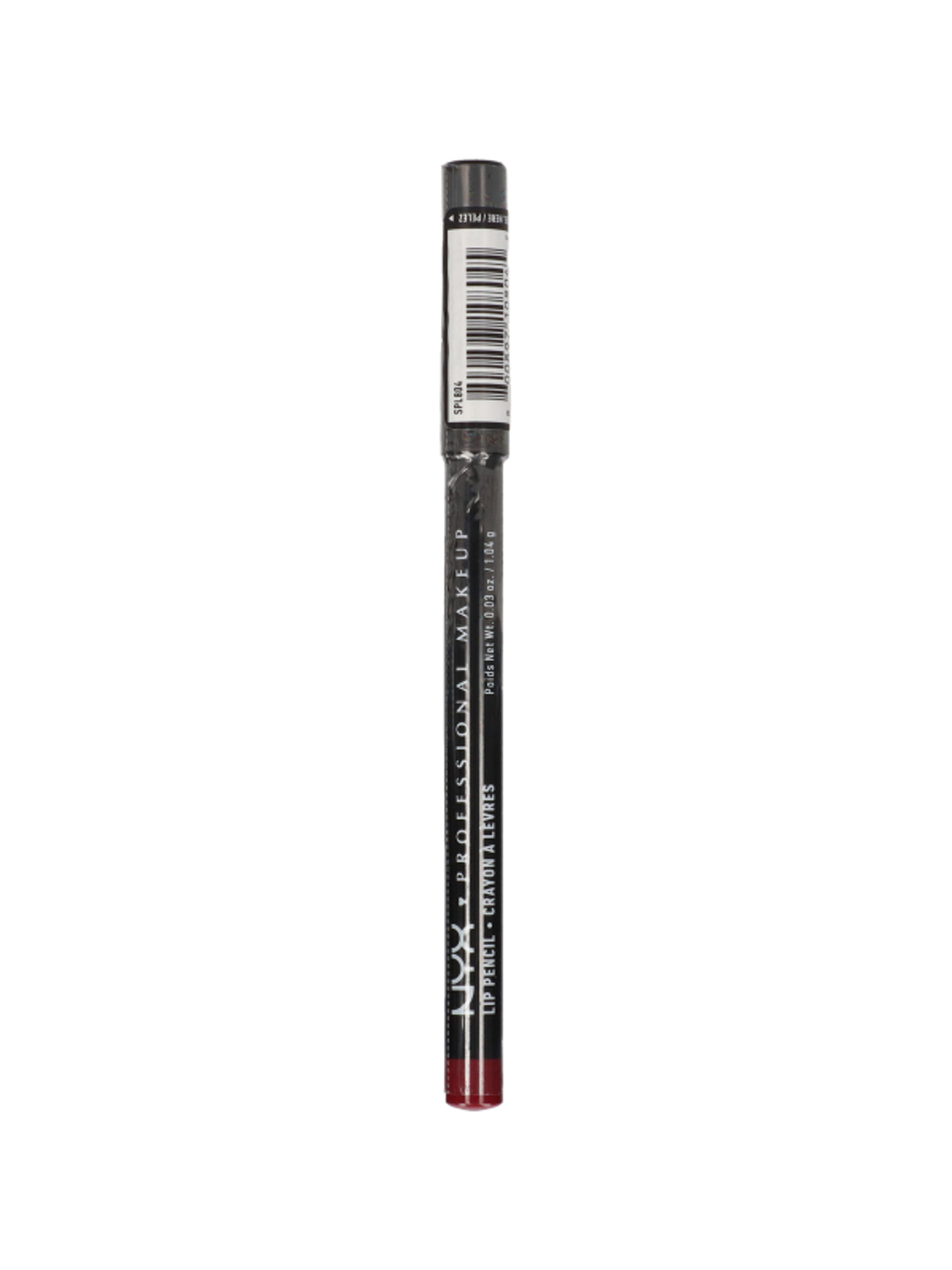 NYX Professional Makeup Slim Lip Pencil ajakkontúr ceruza, Cabaret - 1 db-4