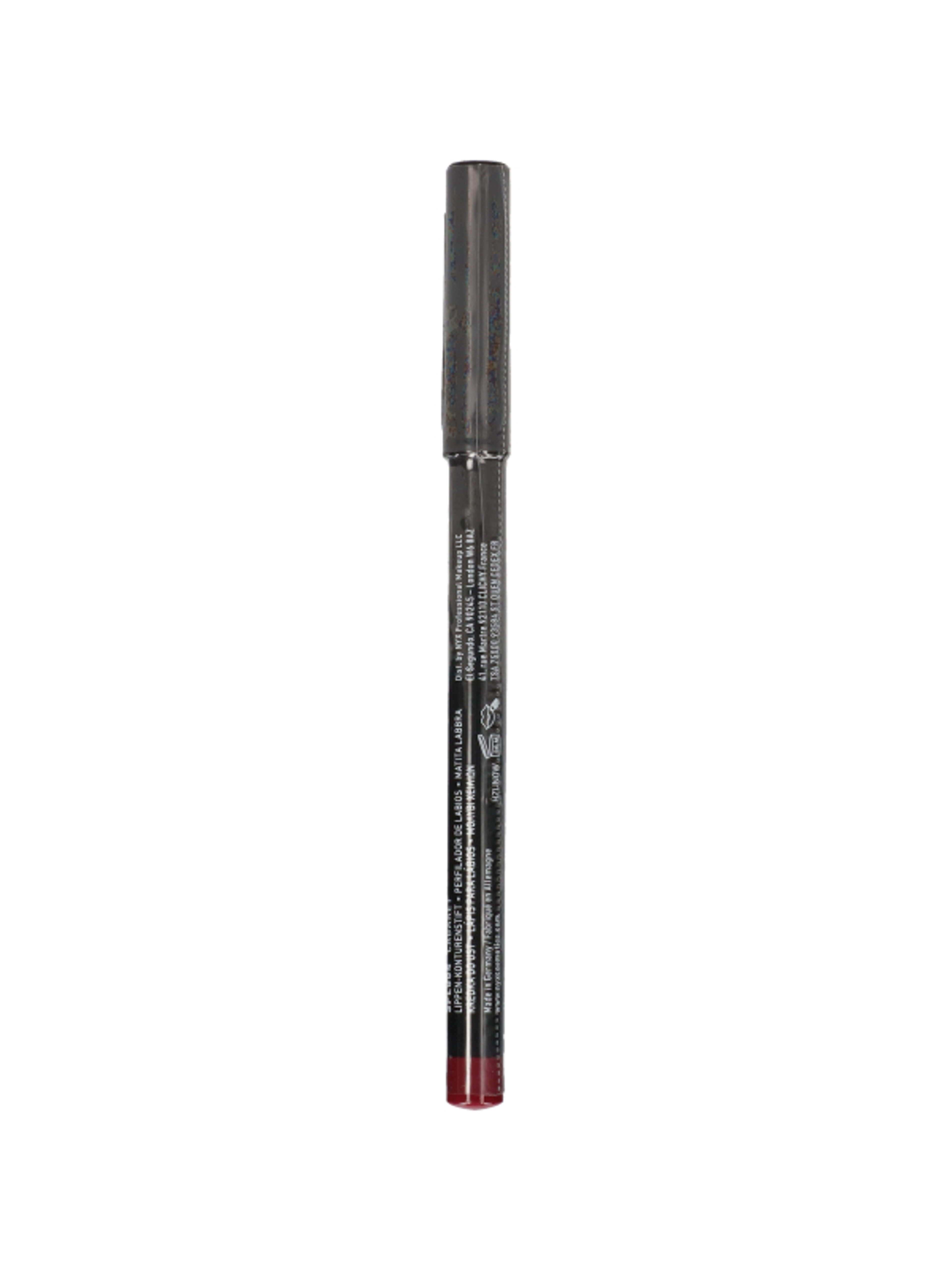 NYX Professional Makeup Slim Lip Pencil ajakkontúr ceruza, Cabaret - 1 db-6
