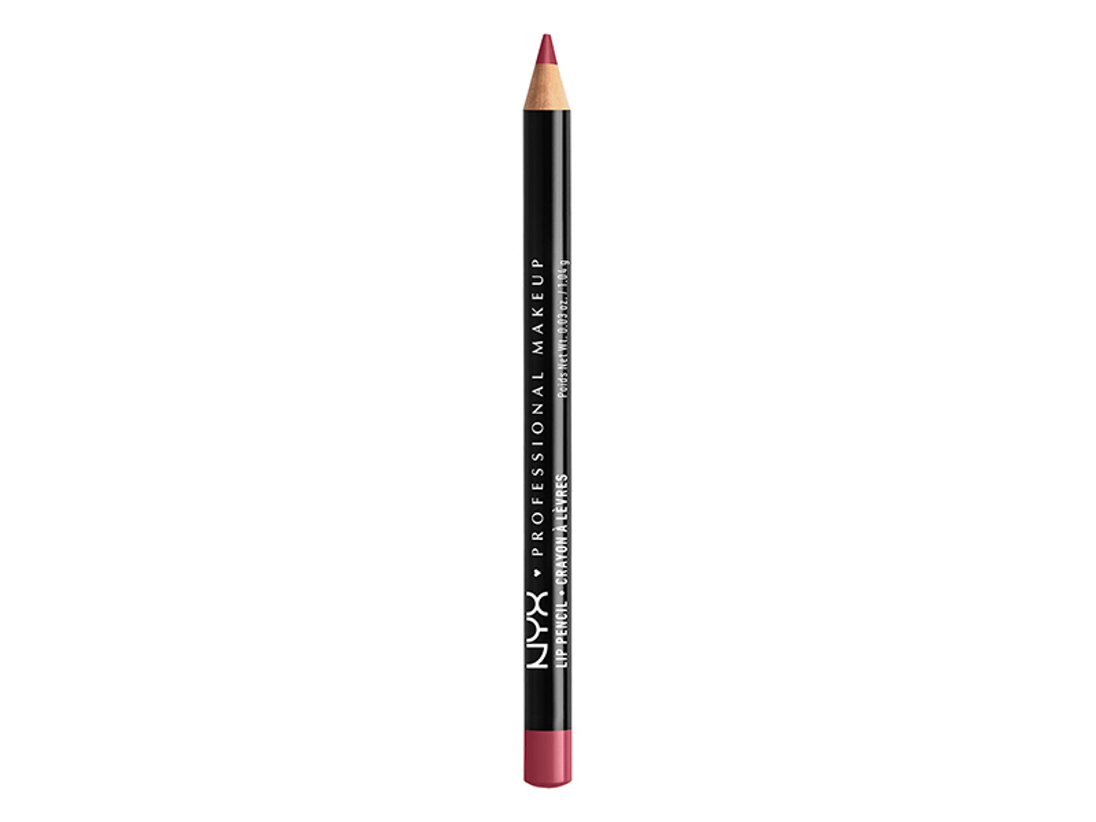 NYX Professional Makeup Slim Lip Pencil ajakkontúr ceruza, Plum - 1 db-2