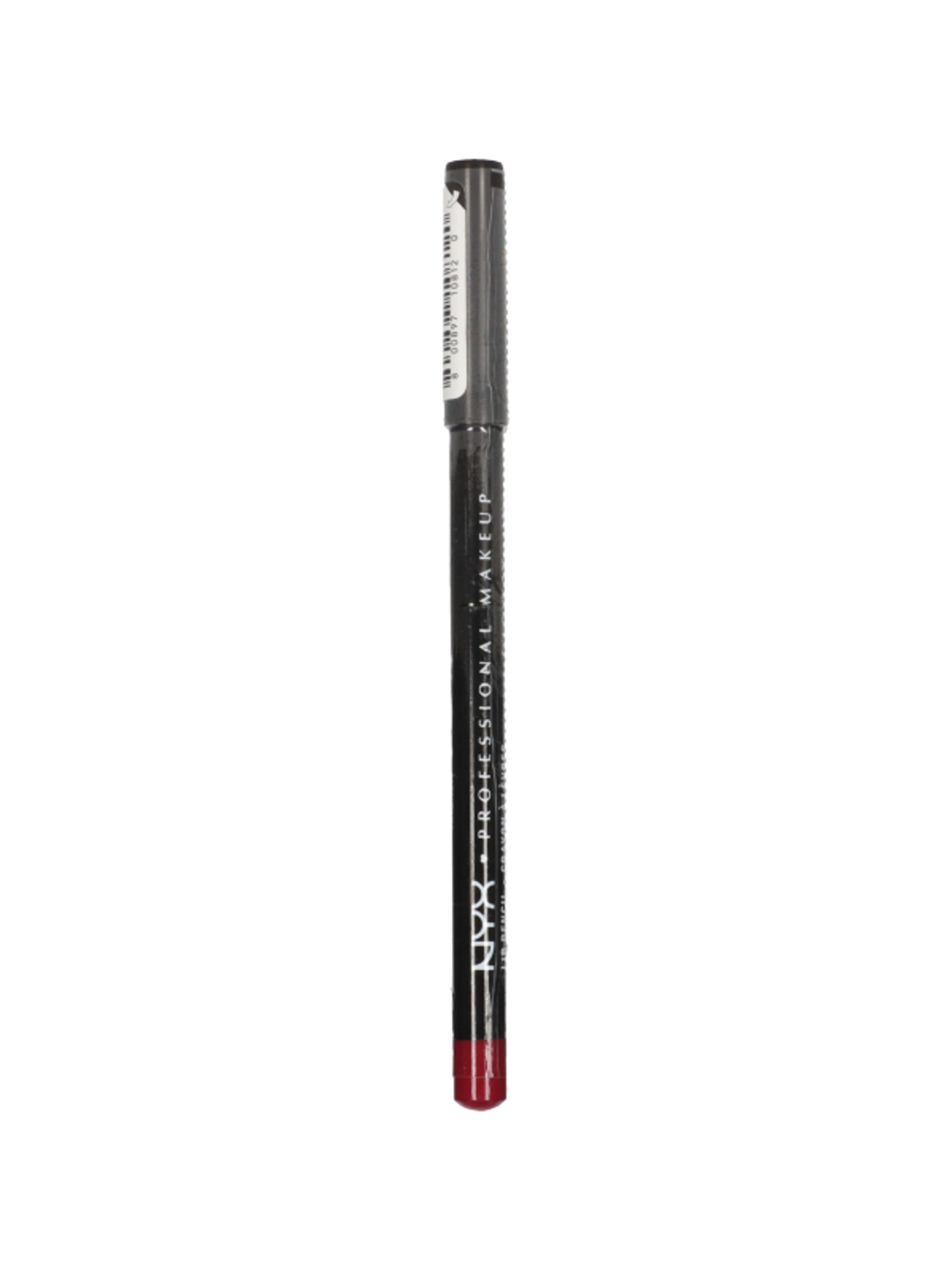 NYX Professional Makeup Slim Lip Pencil ajakkontúr ceruza, Plum - 1 db-7