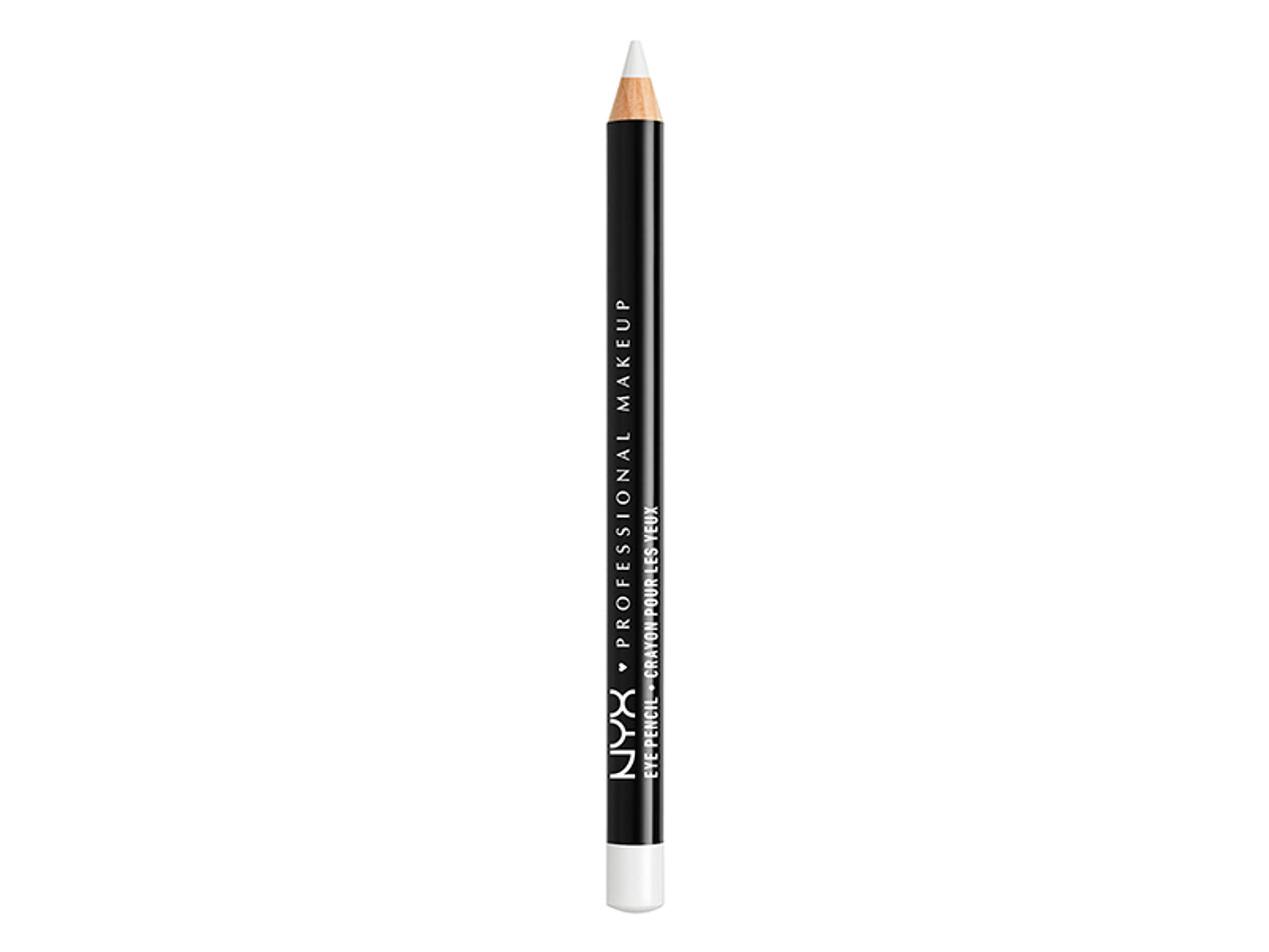 NYX Professional Makeup Slim Eye Pencil szemceruza, White - 1 db-1