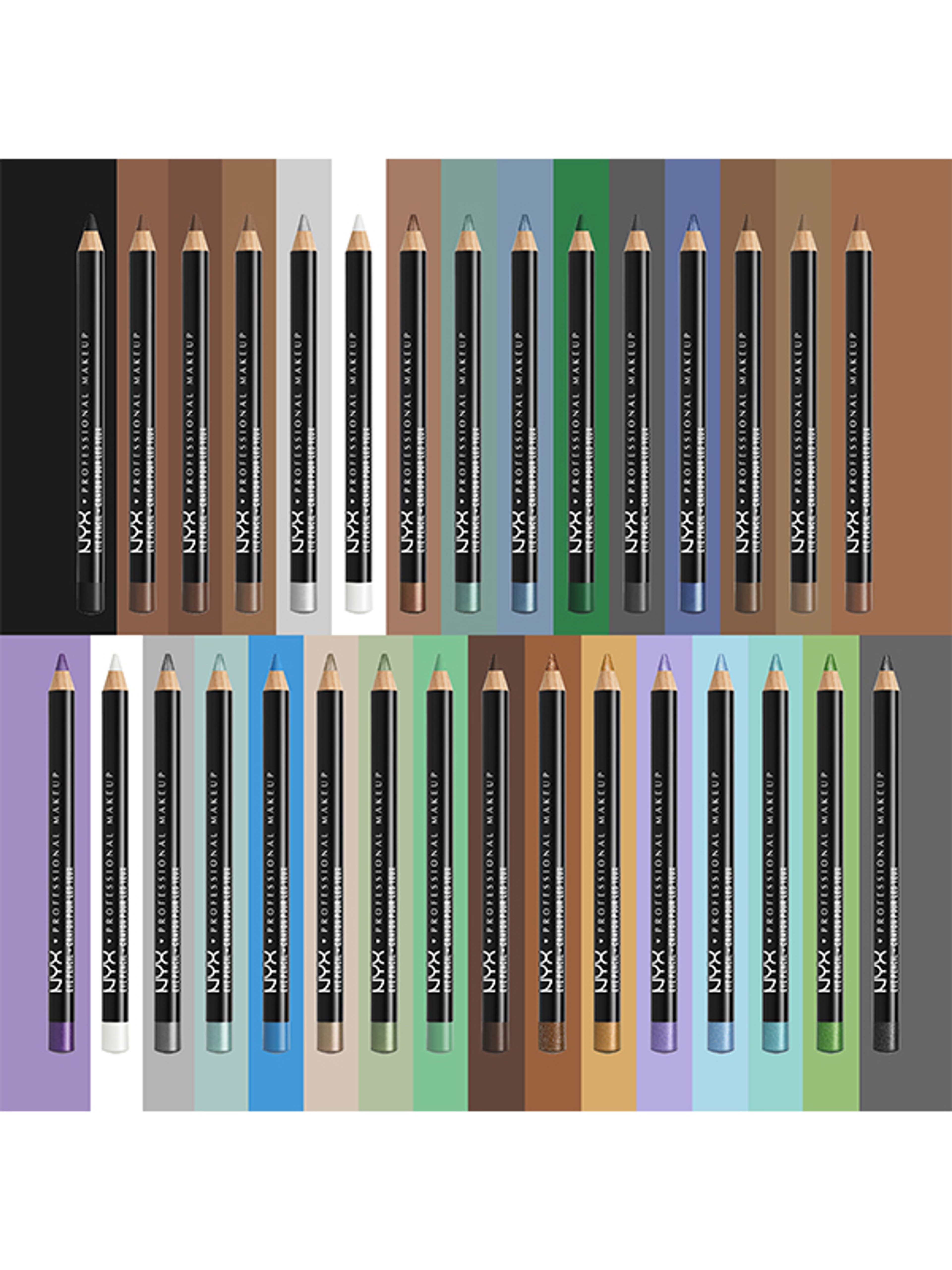 NYX Professional Makeup Slim Eye Pencil szemceruza /Cafe - 1 db-4