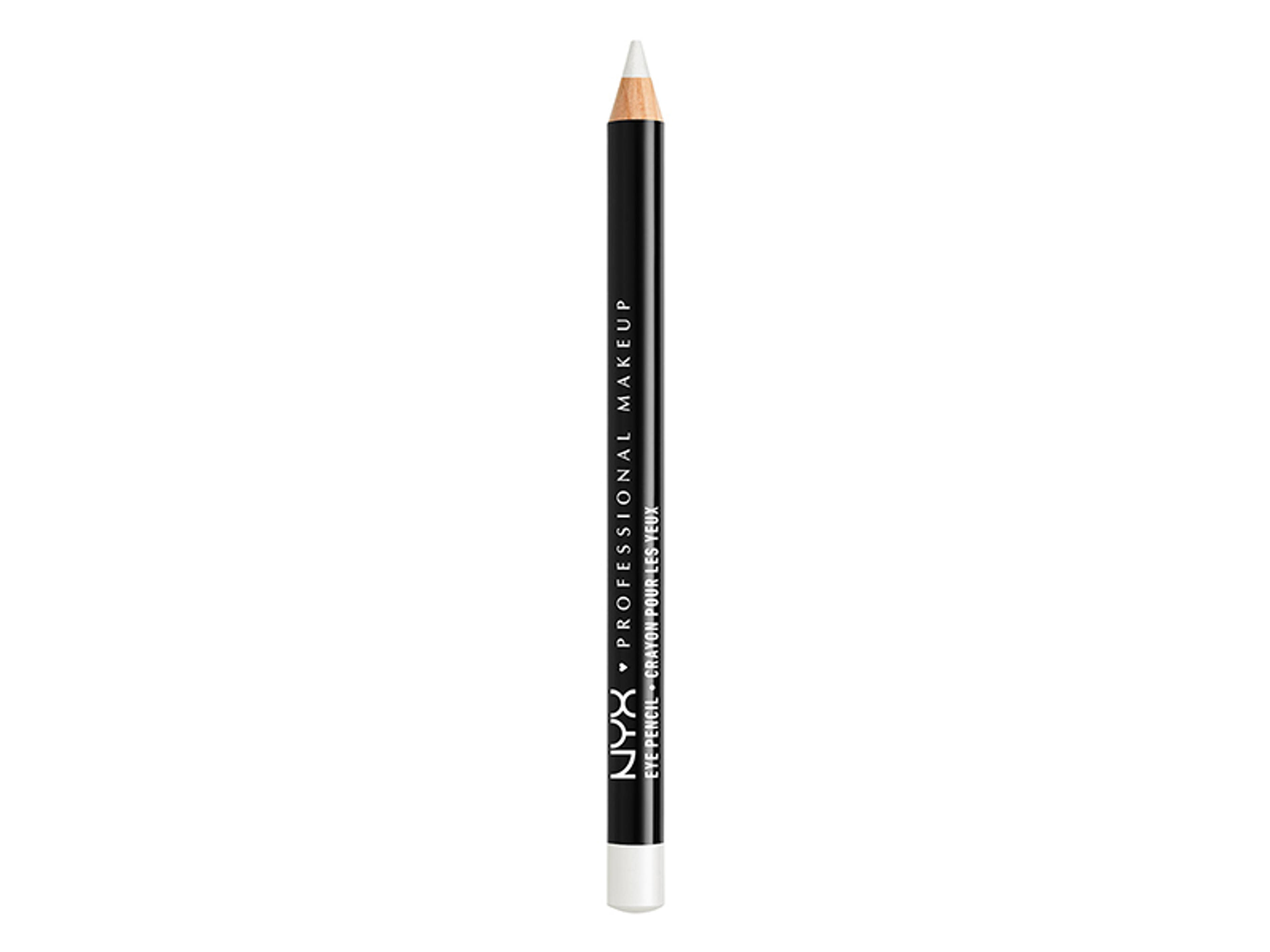 NYX Professional Makeup Slim Eye Pencil szemceruza, White Pearl - 1 db-2