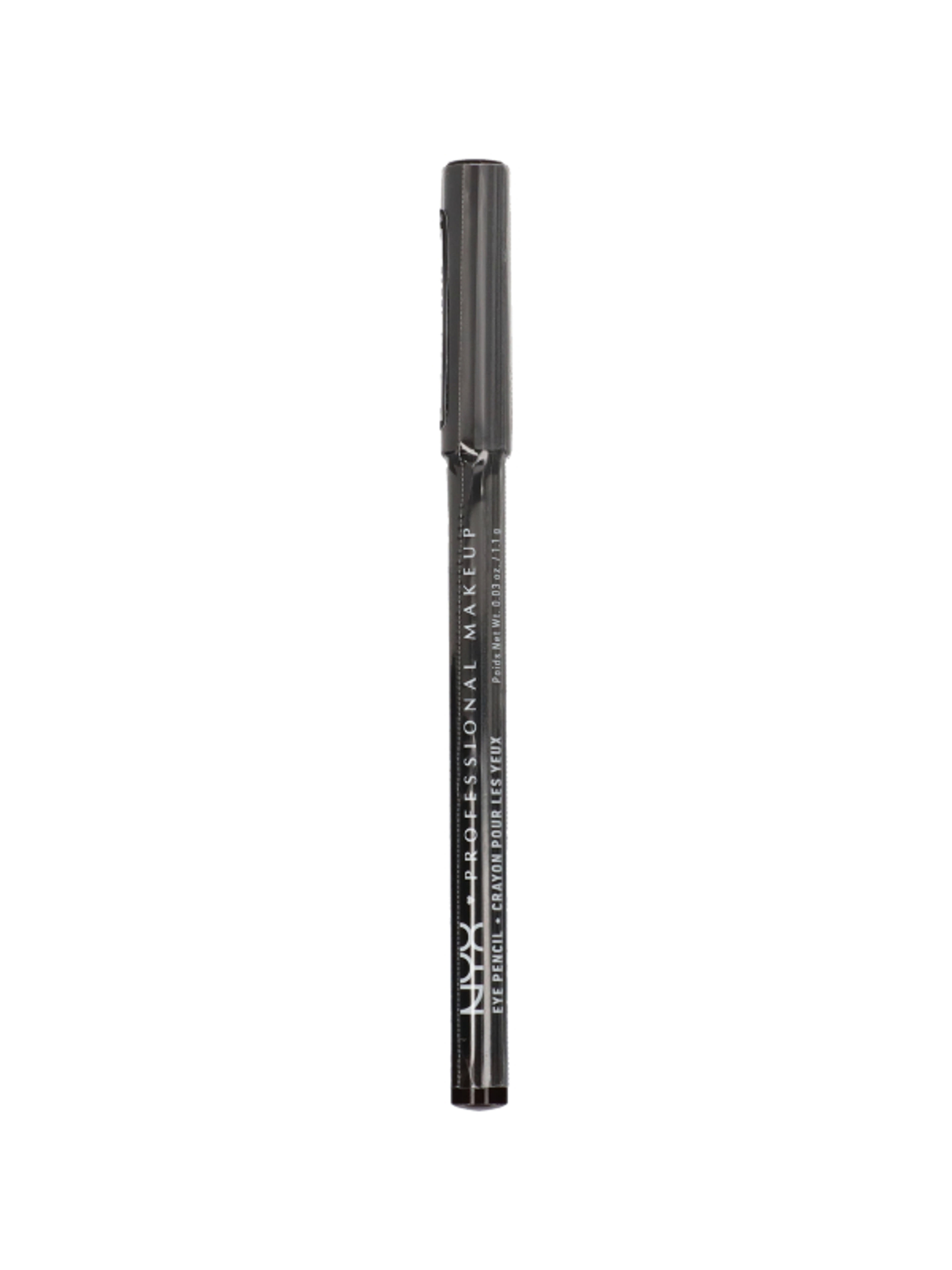 NYX Professional Makeup Slim Eye Pencil szemceruza, Black Brown - 1 db-4