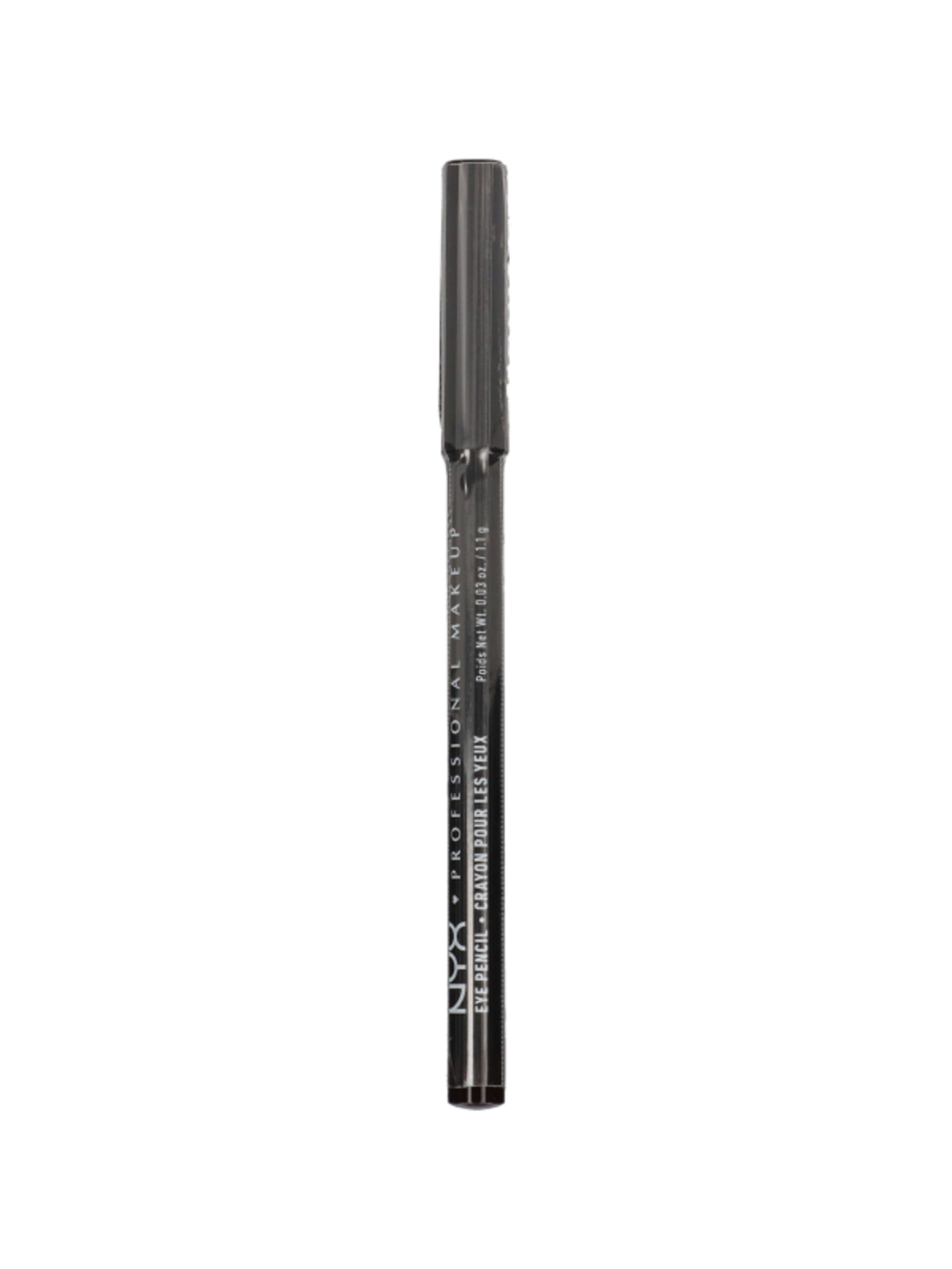 NYX Professional Makeup Slim Eye Pencil szemceruza, Black Brown - 1 db-6