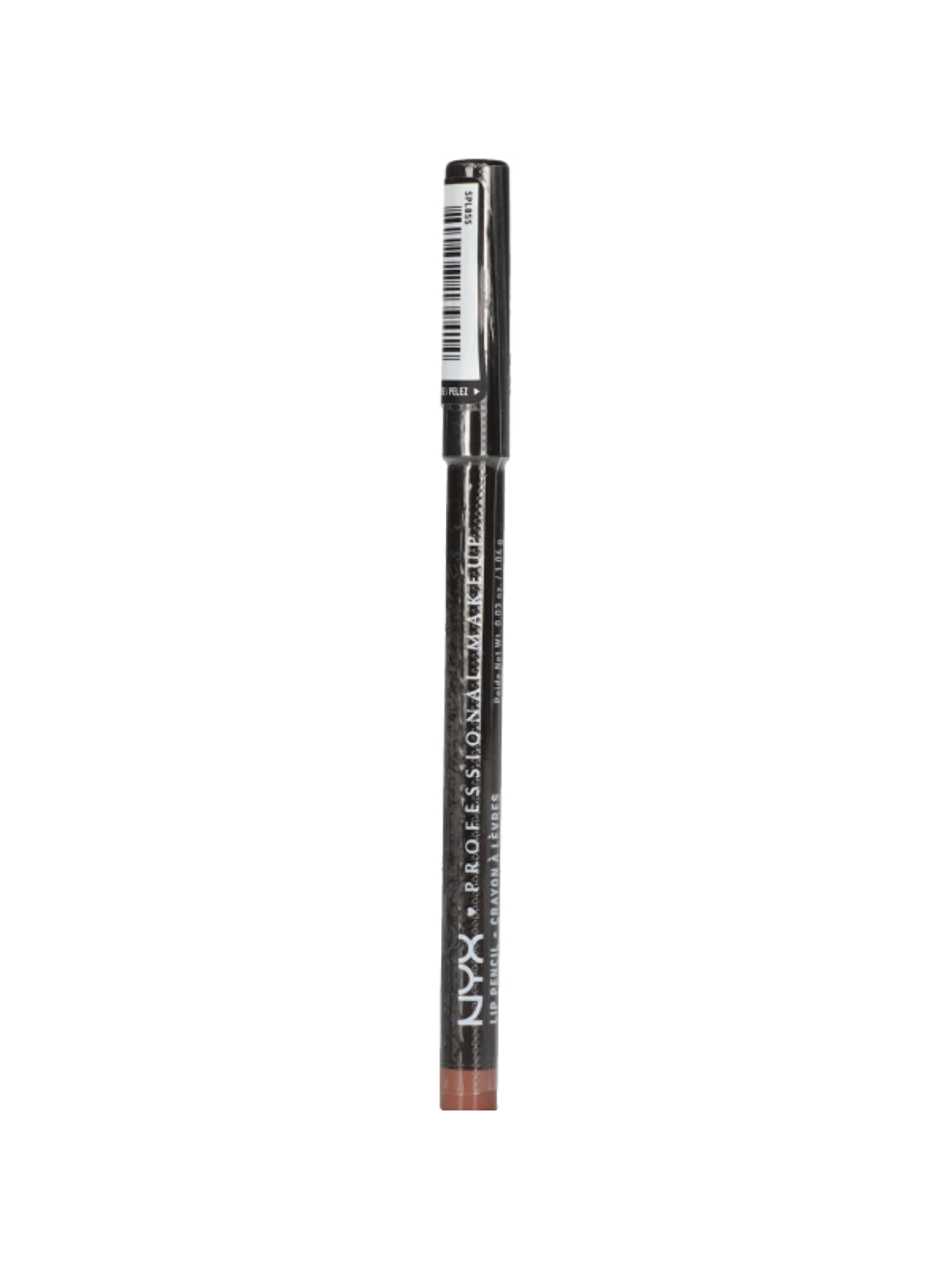 NYX Professional Makeup Slim Lip Pencil ajakkontúr ceruza, Nude Truffle - 1 db-3