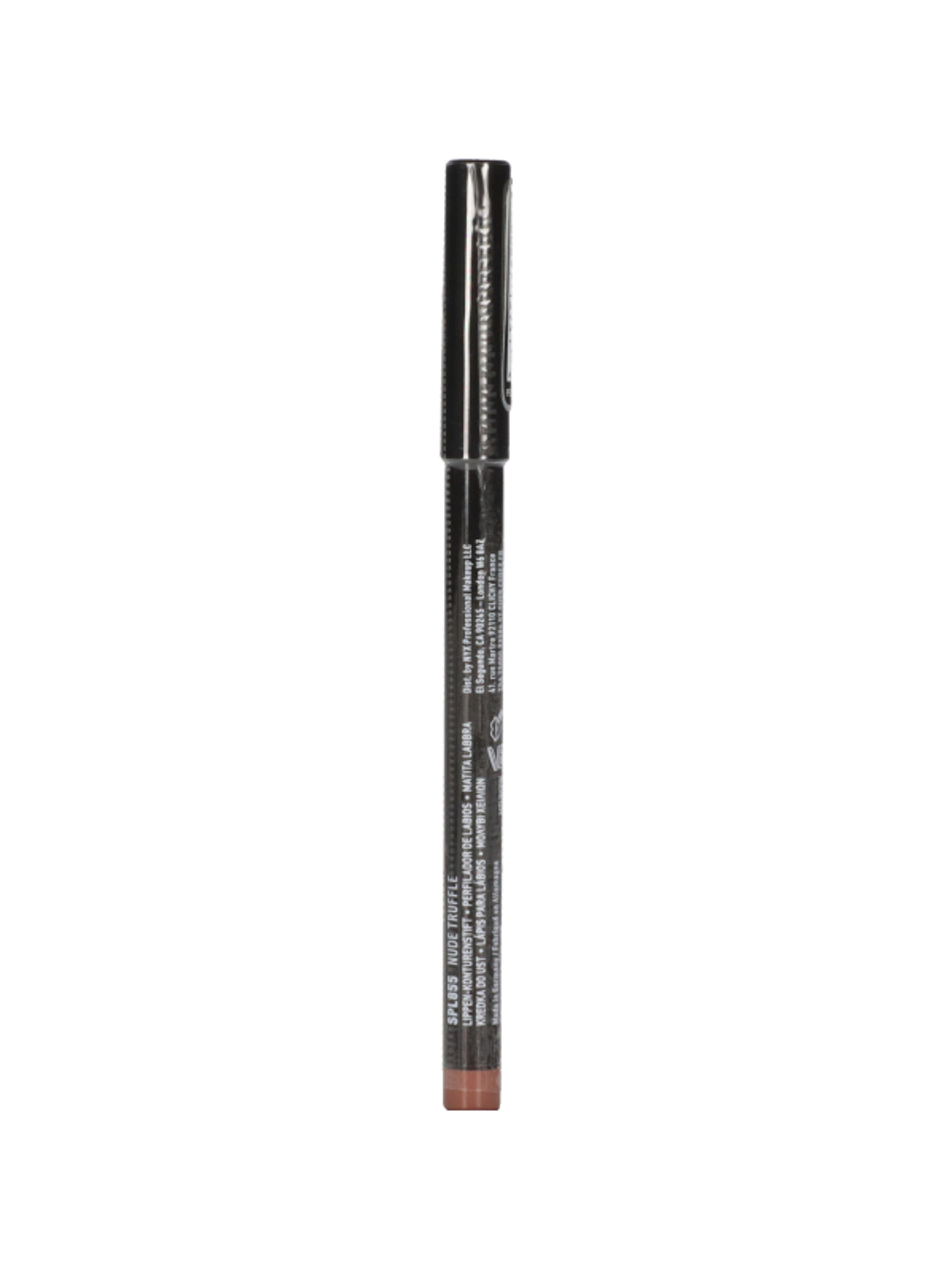NYX Professional Makeup Slim Lip Pencil ajakkontúr ceruza, Nude Truffle - 1 db-5