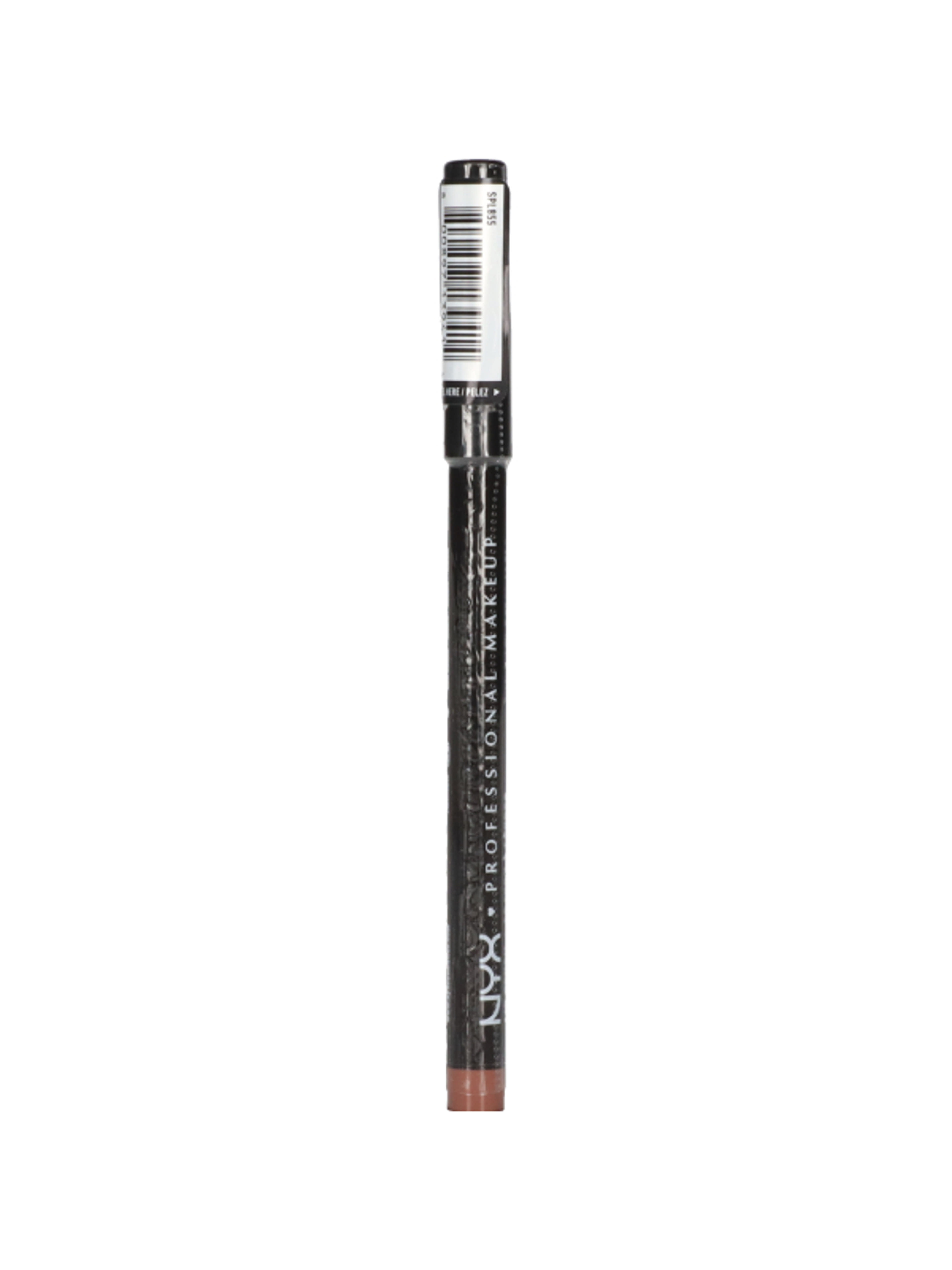 NYX Professional Makeup Slim Lip Pencil ajakkontúr ceruza, Nude Truffle - 1 db-6