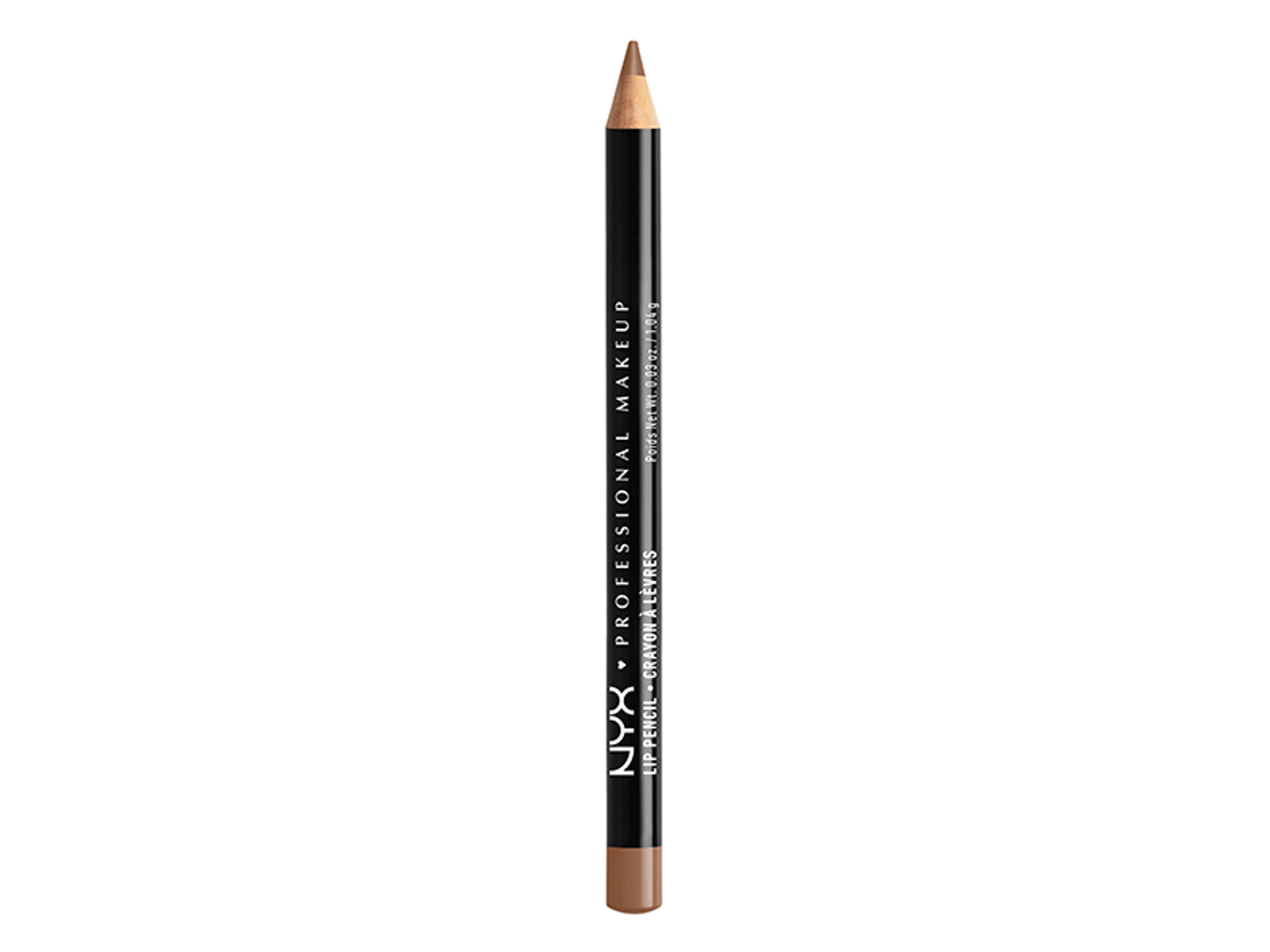 NYX Professional Makeup Slim Lip Pencil ajakkontúr ceruza, Nude Beige - 1 db