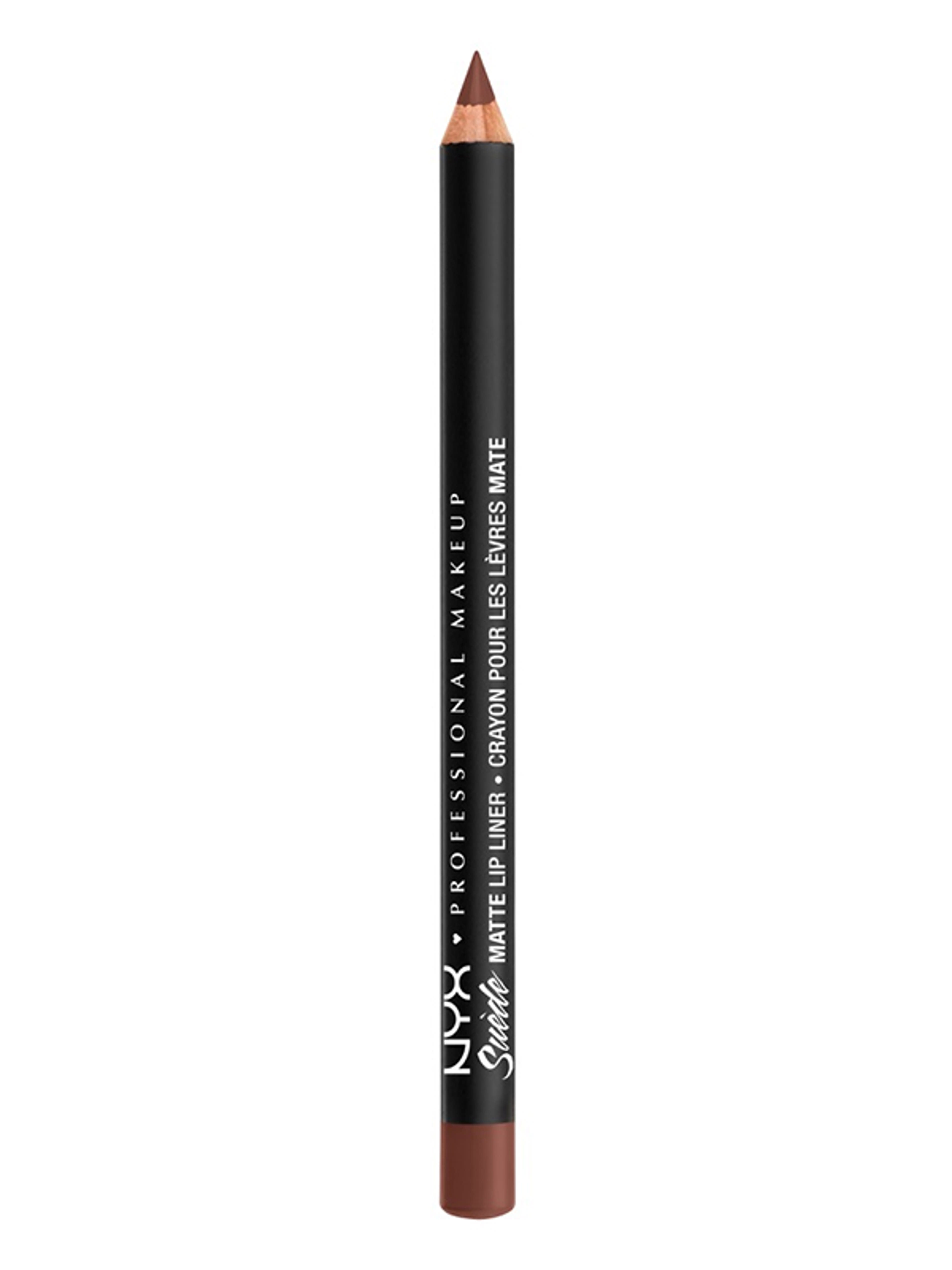 NYX Professional Makeup Suede Matte Lip Liner matt szájceruza /Leon - 1 db