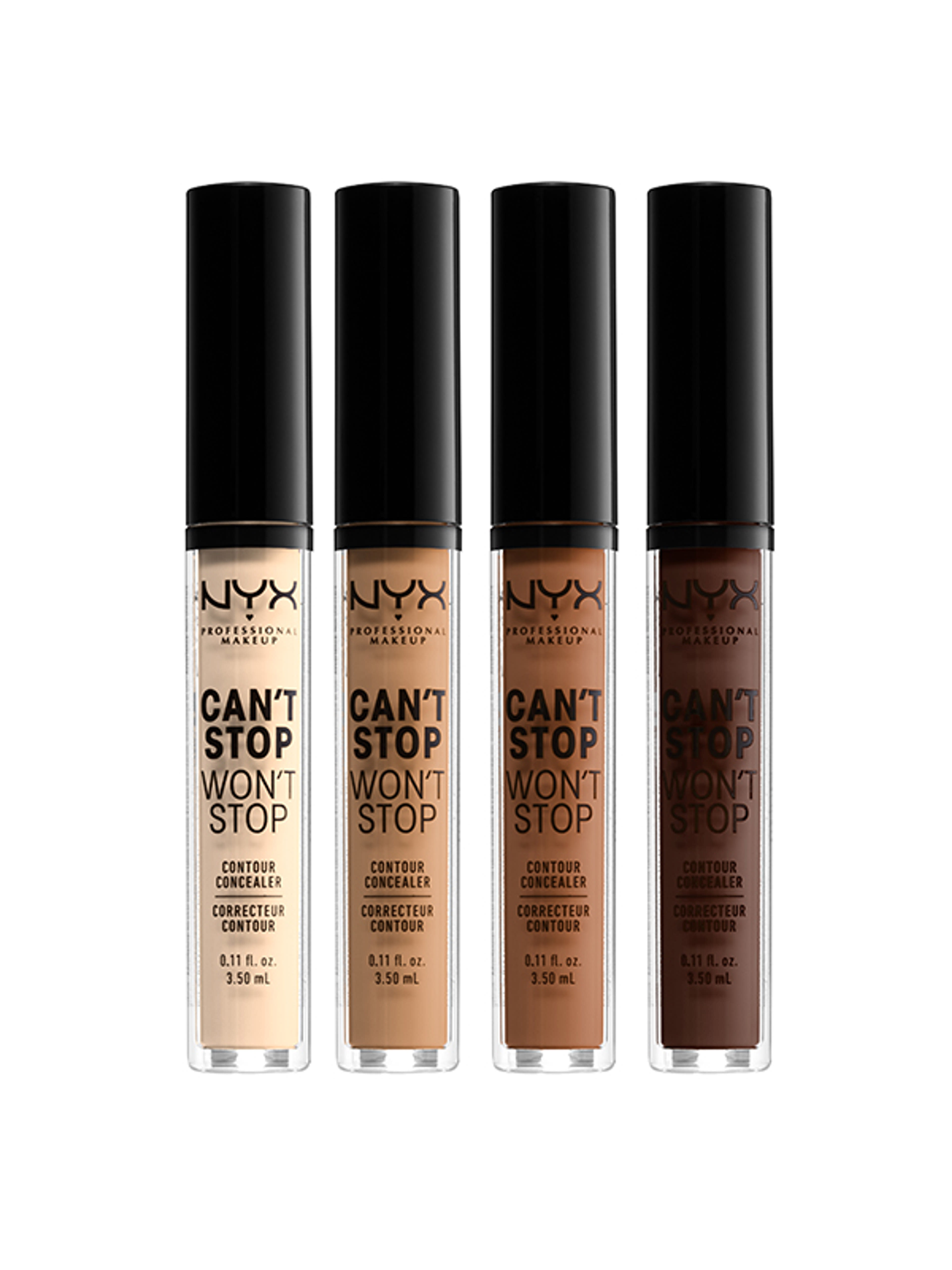 NYX Professional Makeup Can't Stop Won't Stop 24H korrektor /Warm Caramel - 1 db-5