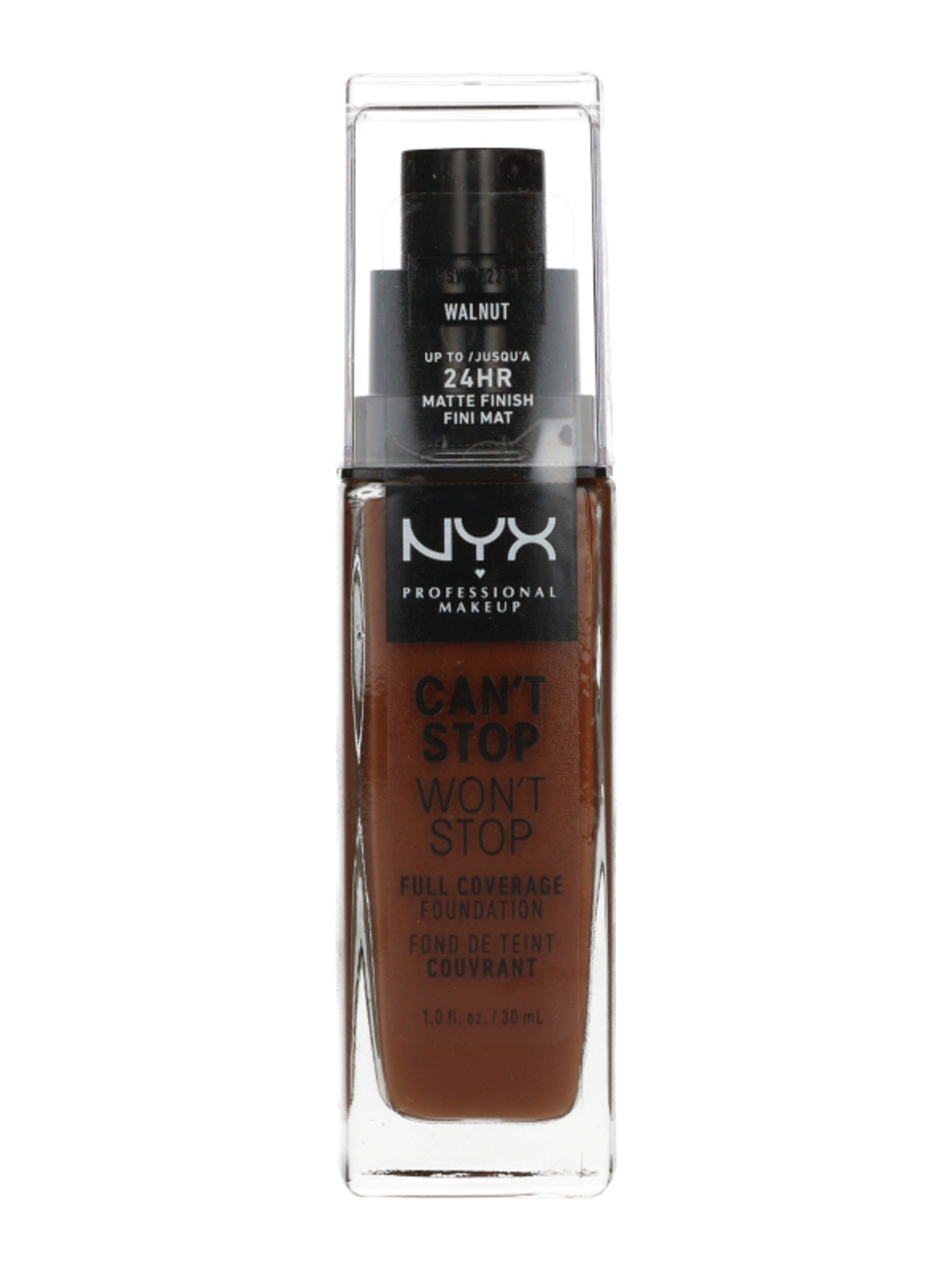 NYX Professional Makeup Can’t Stop Won’t Stop Full Coverage Foundation alapozó /Walut - 1 db-1