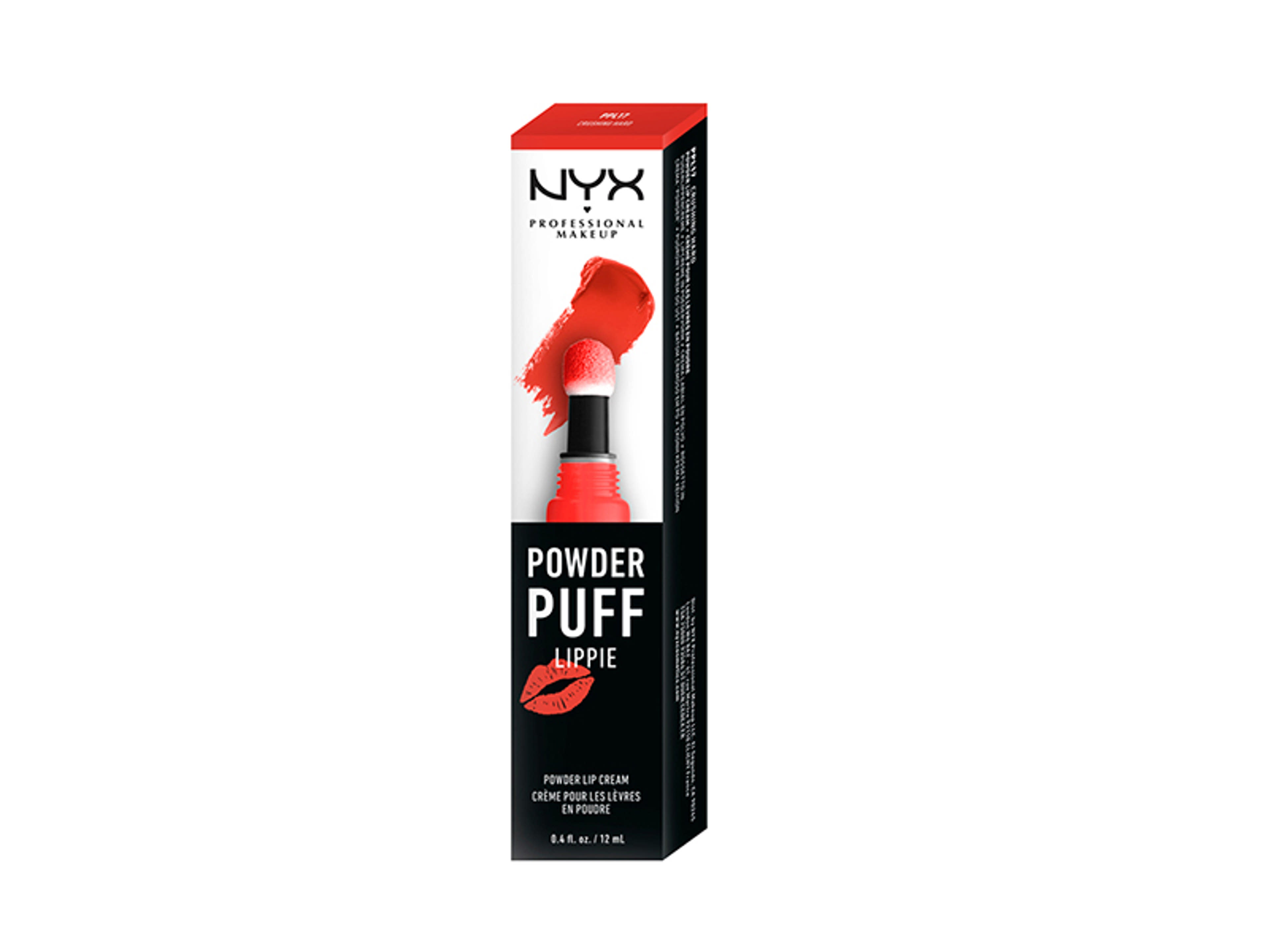 NYX Professional Makeup Powder Puff Lippie Lip Cream ajakrúzs, Crushing Hard - 1 db