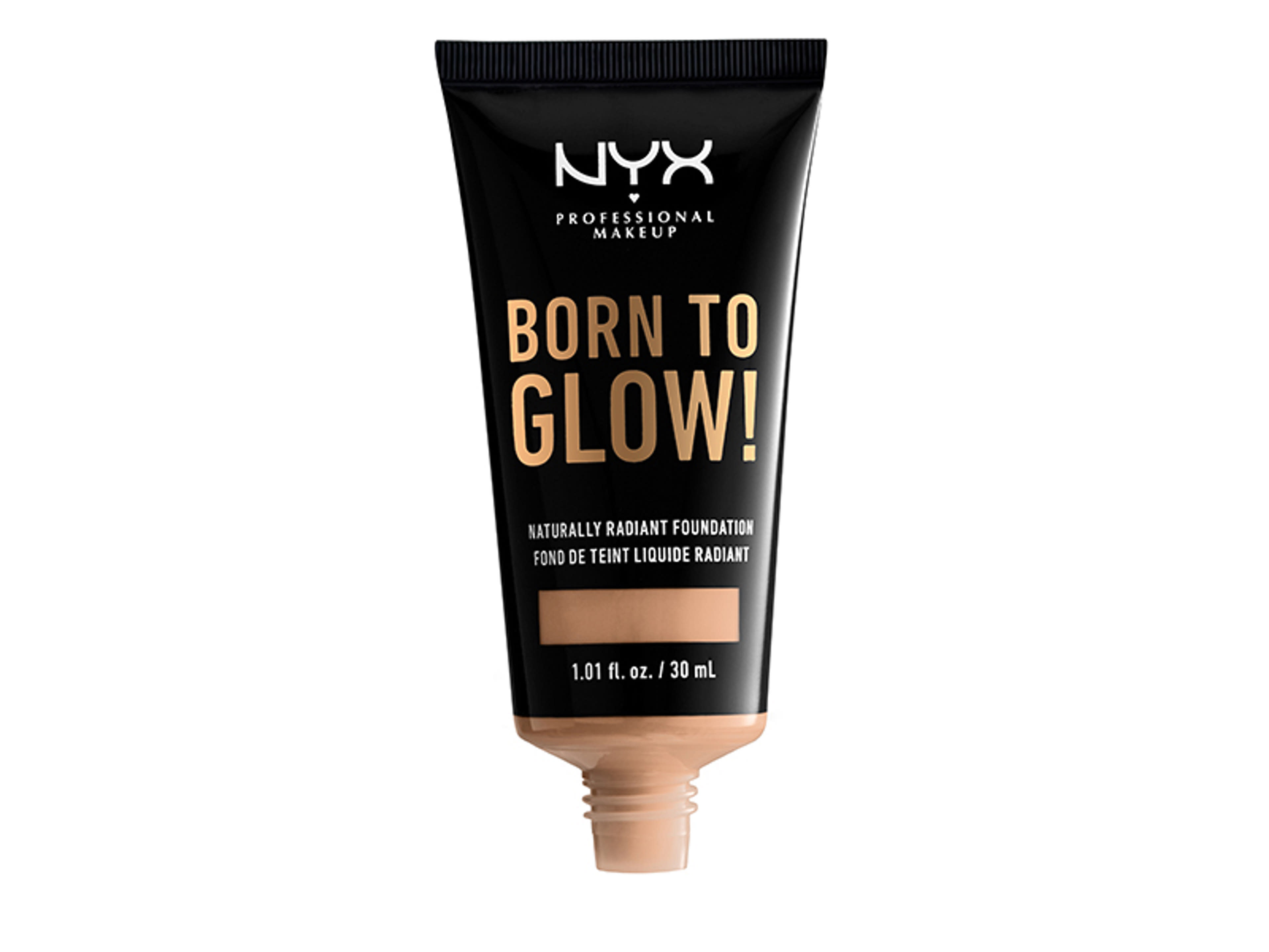 NYX Professional Makeup Born To Glow! Naturally Radiant Foundation alapozó, Natural - 30 ml-2