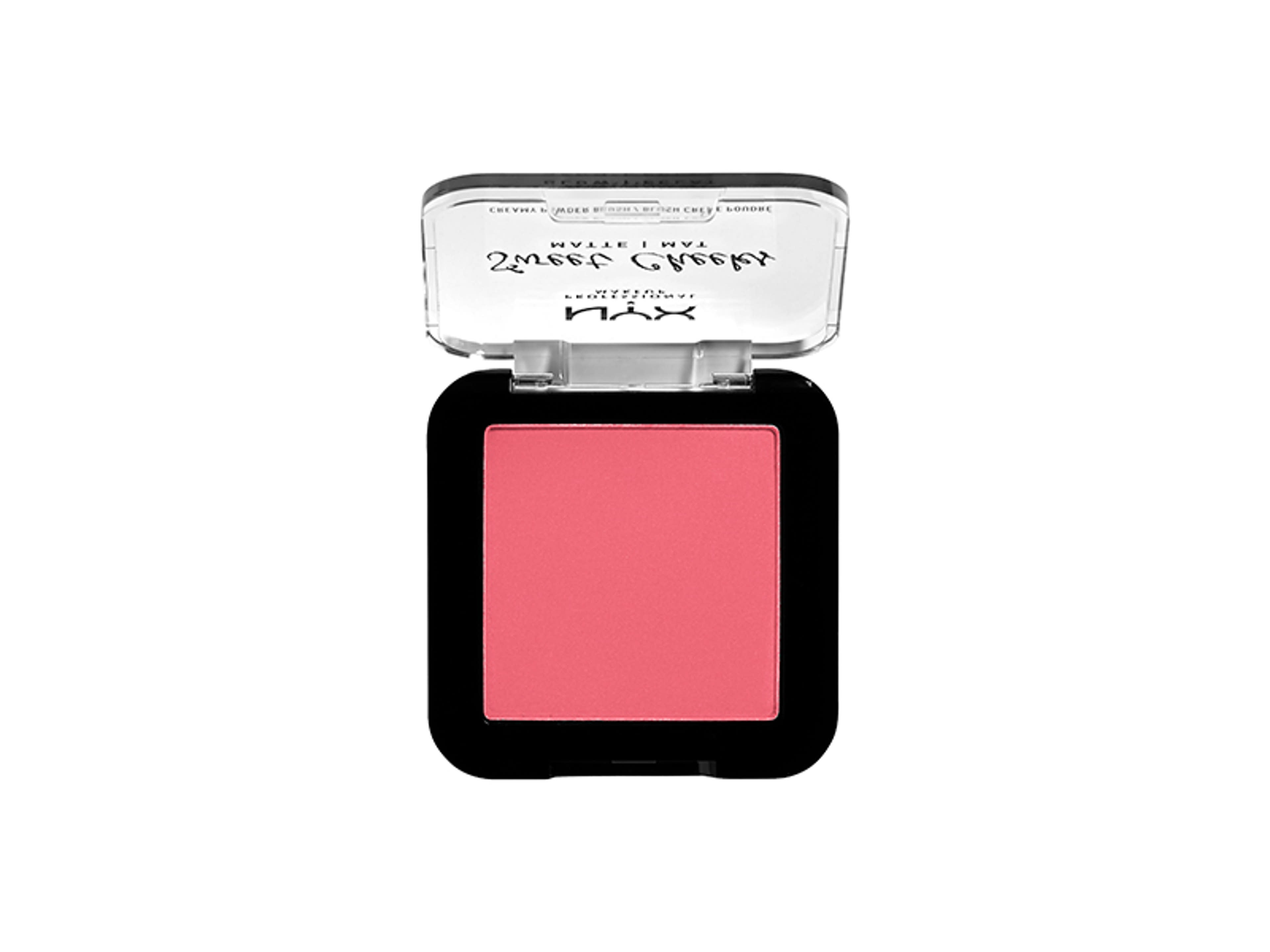 NYX Professional Makeup Sweet Cheeks Creamy Powder Blush Matte pirosító, Day Dream - 1 db-2