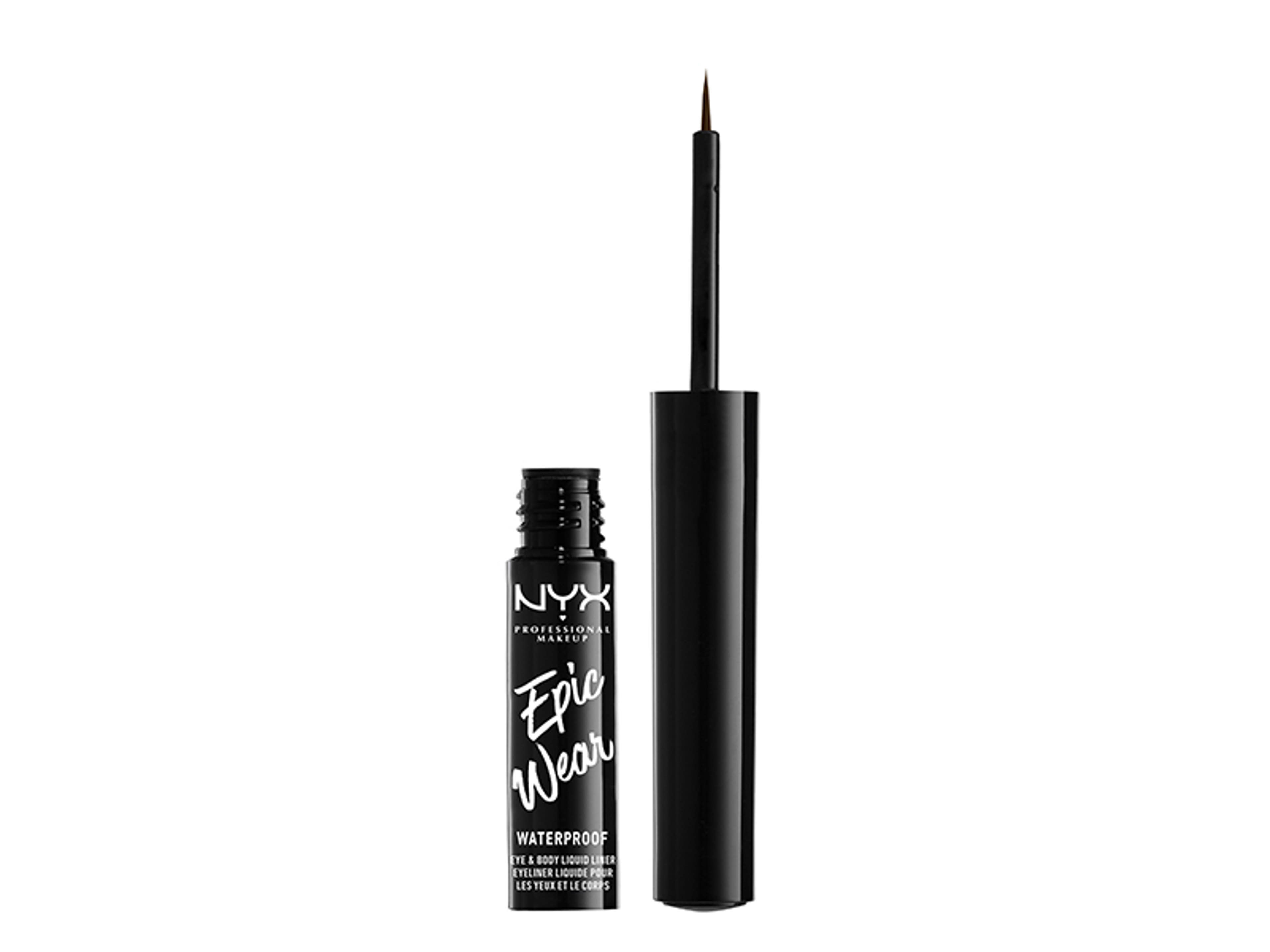 NYX Professional Makeup Epic Wear Liquid Liner szemhéjtus, Brown - 1 db-2