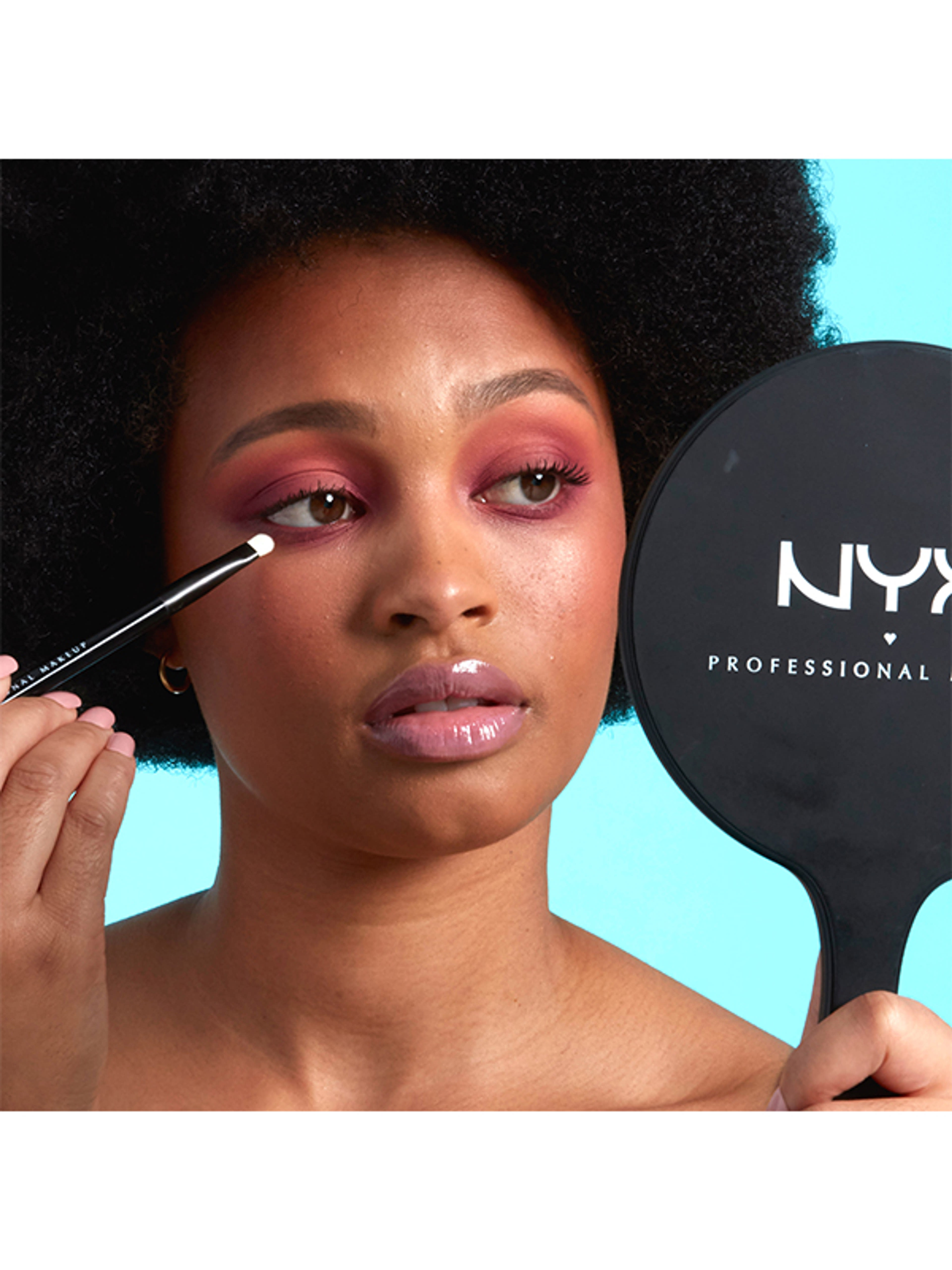 NYX Professional Makeup Pro Brush szemhéj ecset /Smudging - 1 db-4