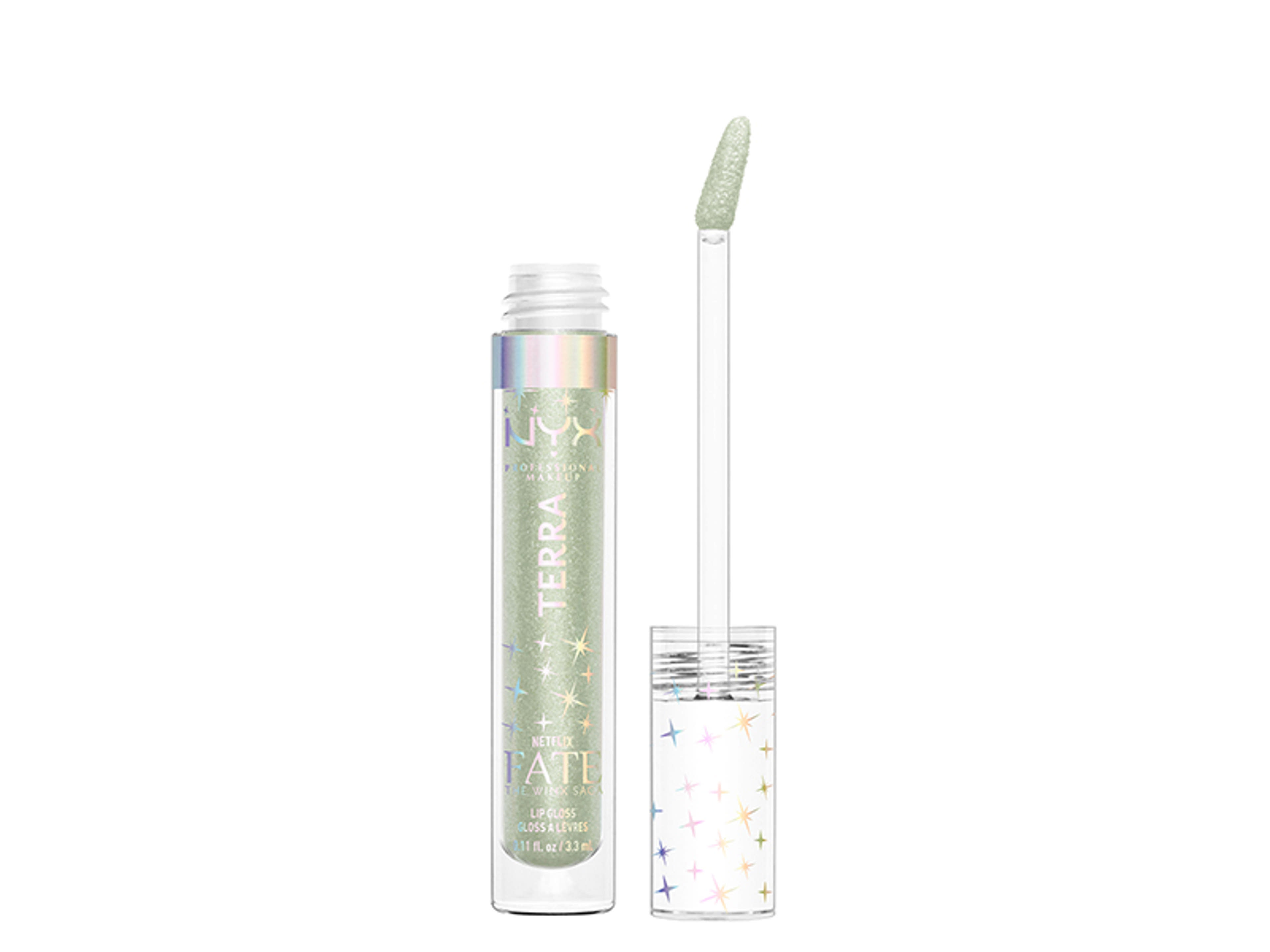 NYX Professional Makeup Fate The Winx Saga Fairy Lip Gloss ajakfény, Terra - 1 db-2