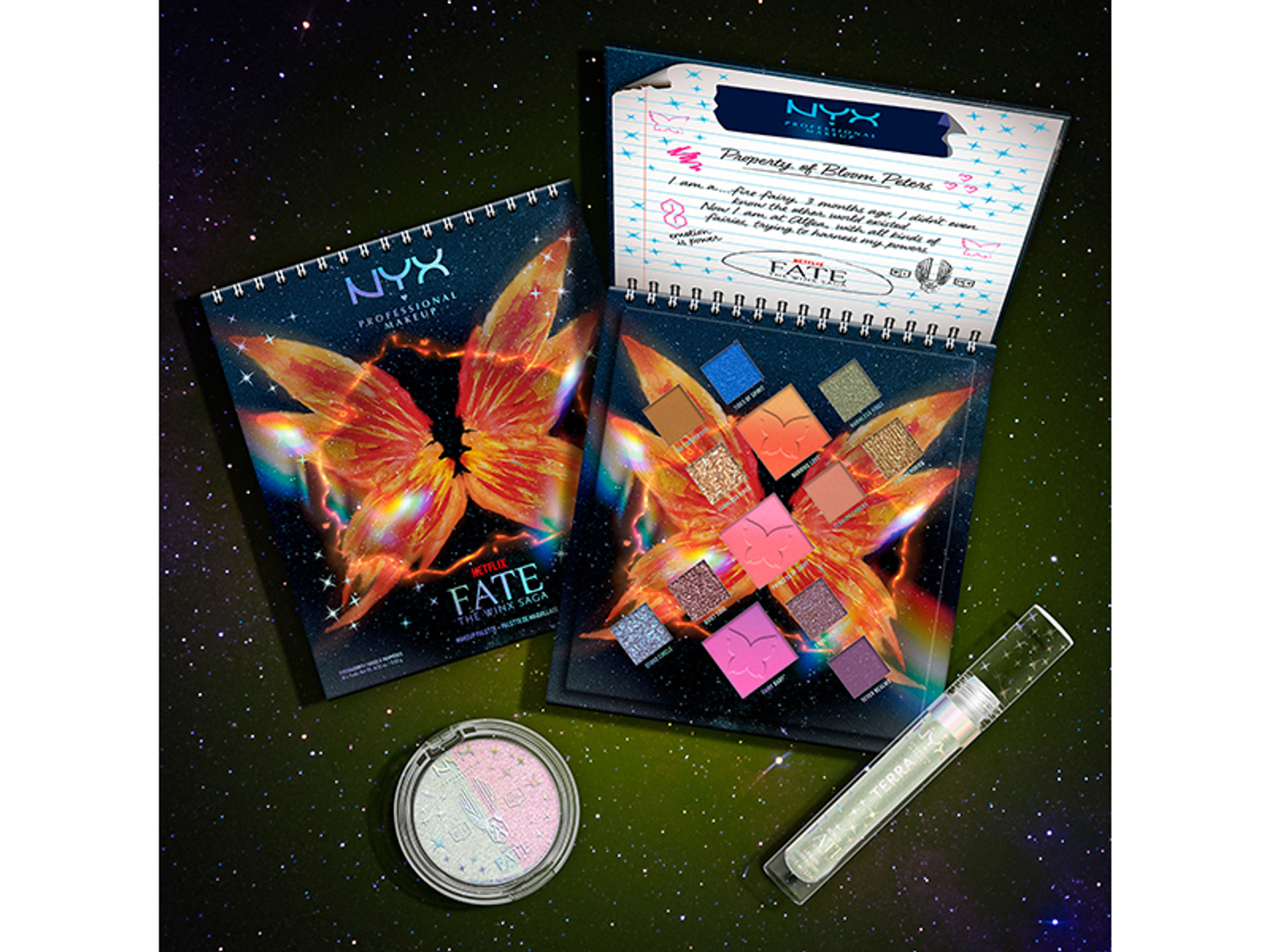 NYX Professional Makeup Fate The Winx Saga Fairy Lip Gloss ajakfény, Terra - 1 db-6
