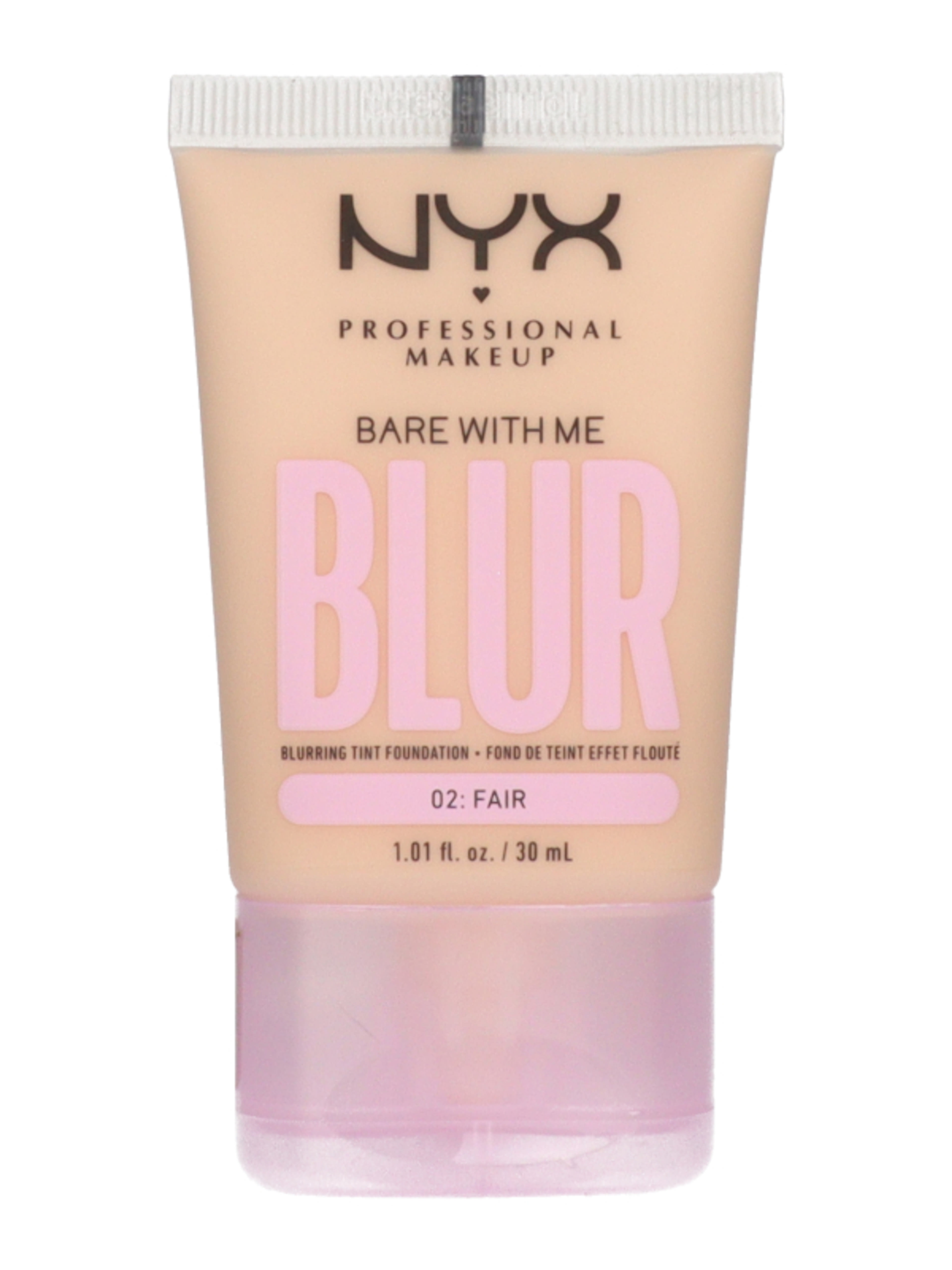 NYX Professional Makeup Bare With Me Blur alapozó /fair - 1 db-2