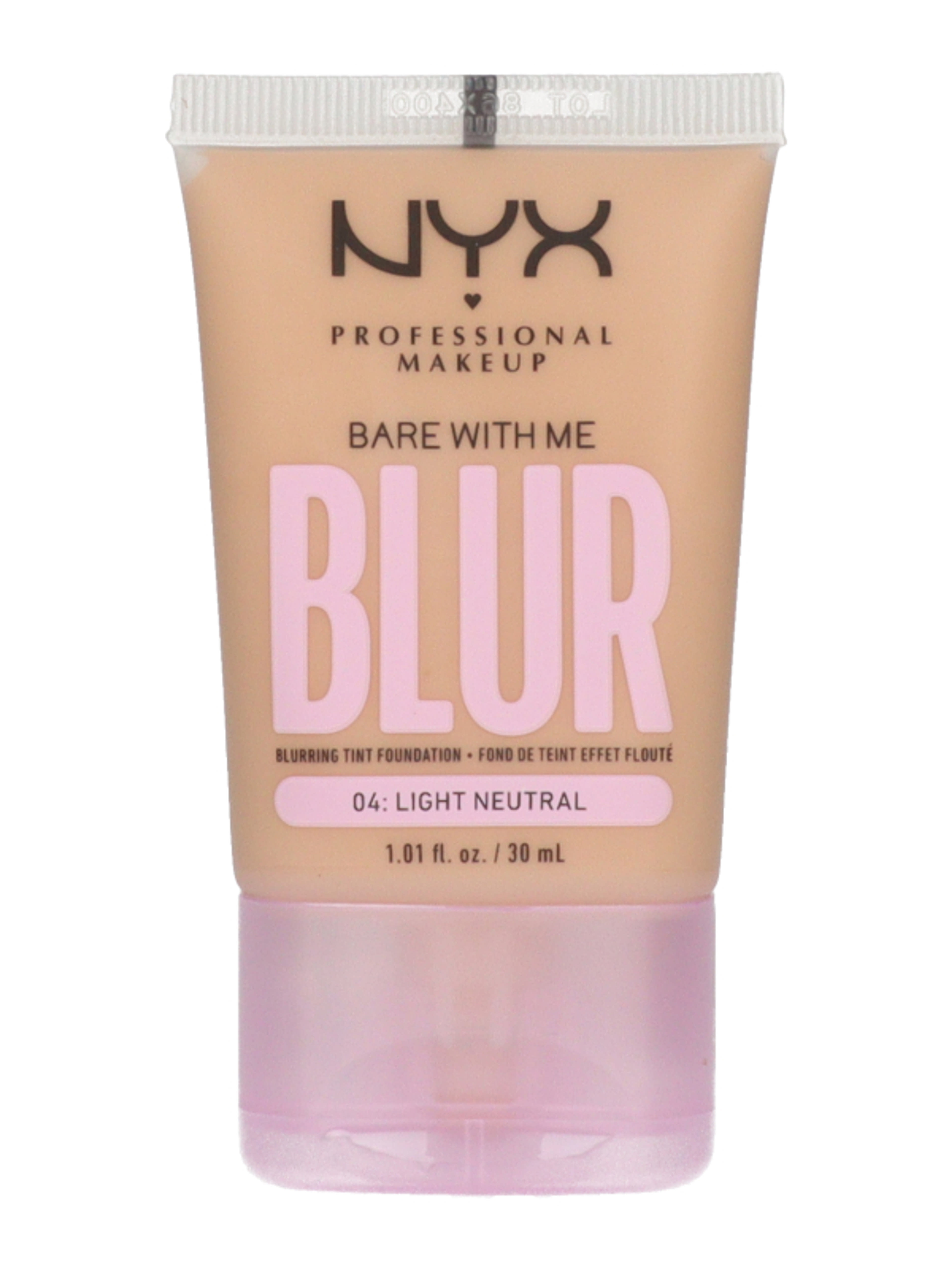 NYX Professional Makeup Bare Wtih Me Blur alapozó /light neutral - 1 db-2