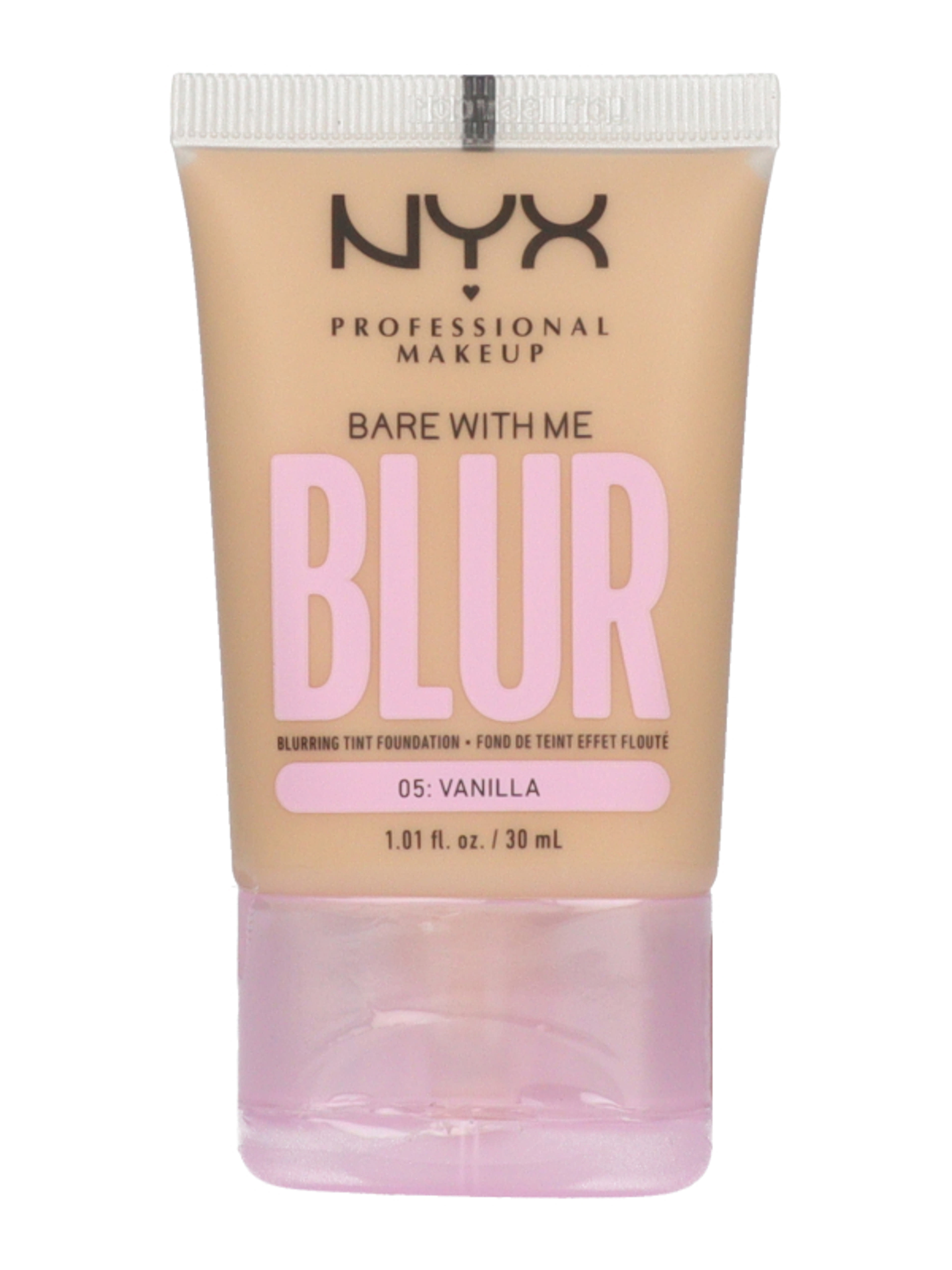 NYX Professional Makeup Bare With Me Blur alapozó /light vanilla - 1 db-2