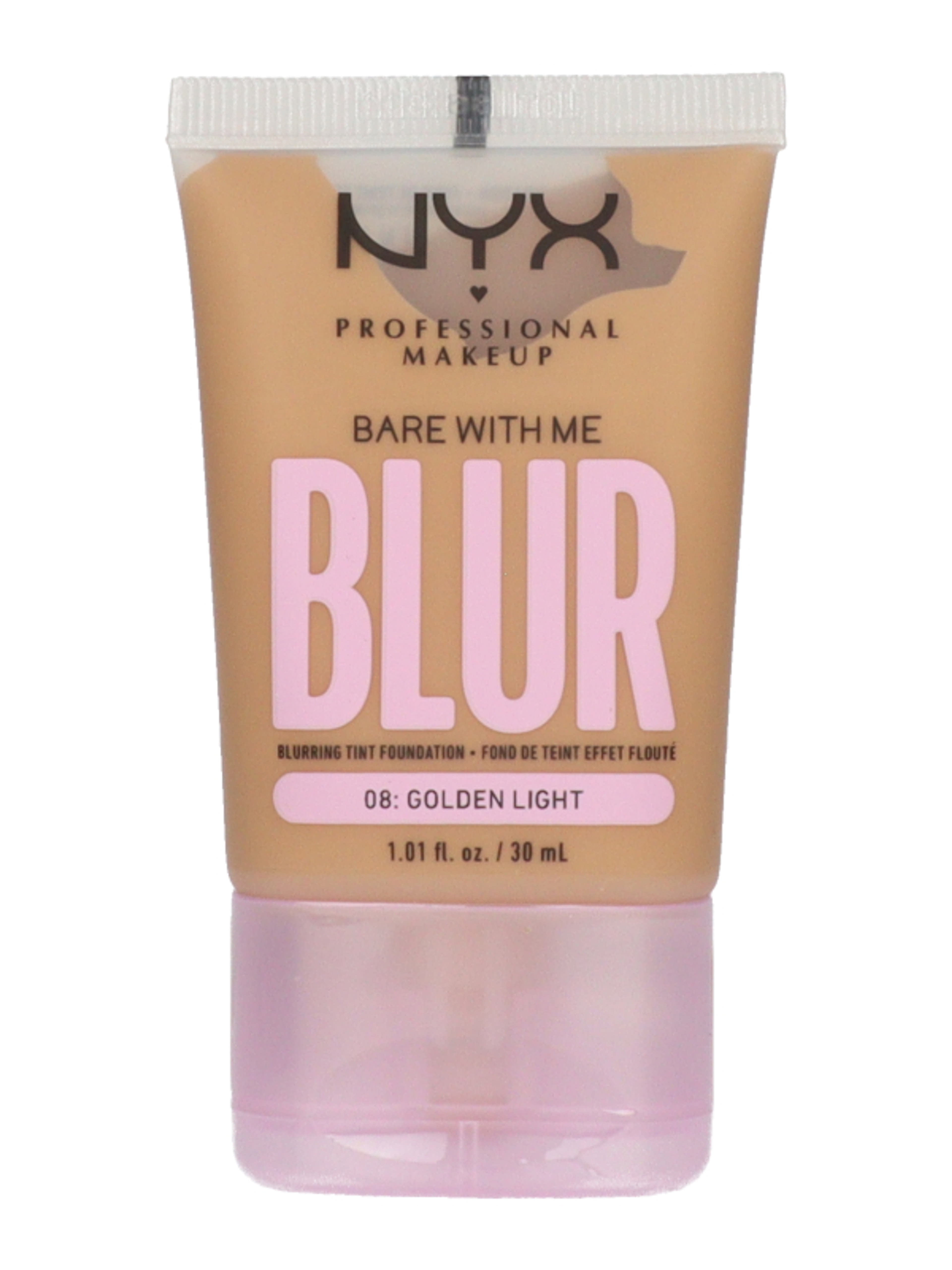 NYX Professional Makeup Bare With Me Blur alapozó /golden light - 1 db-2