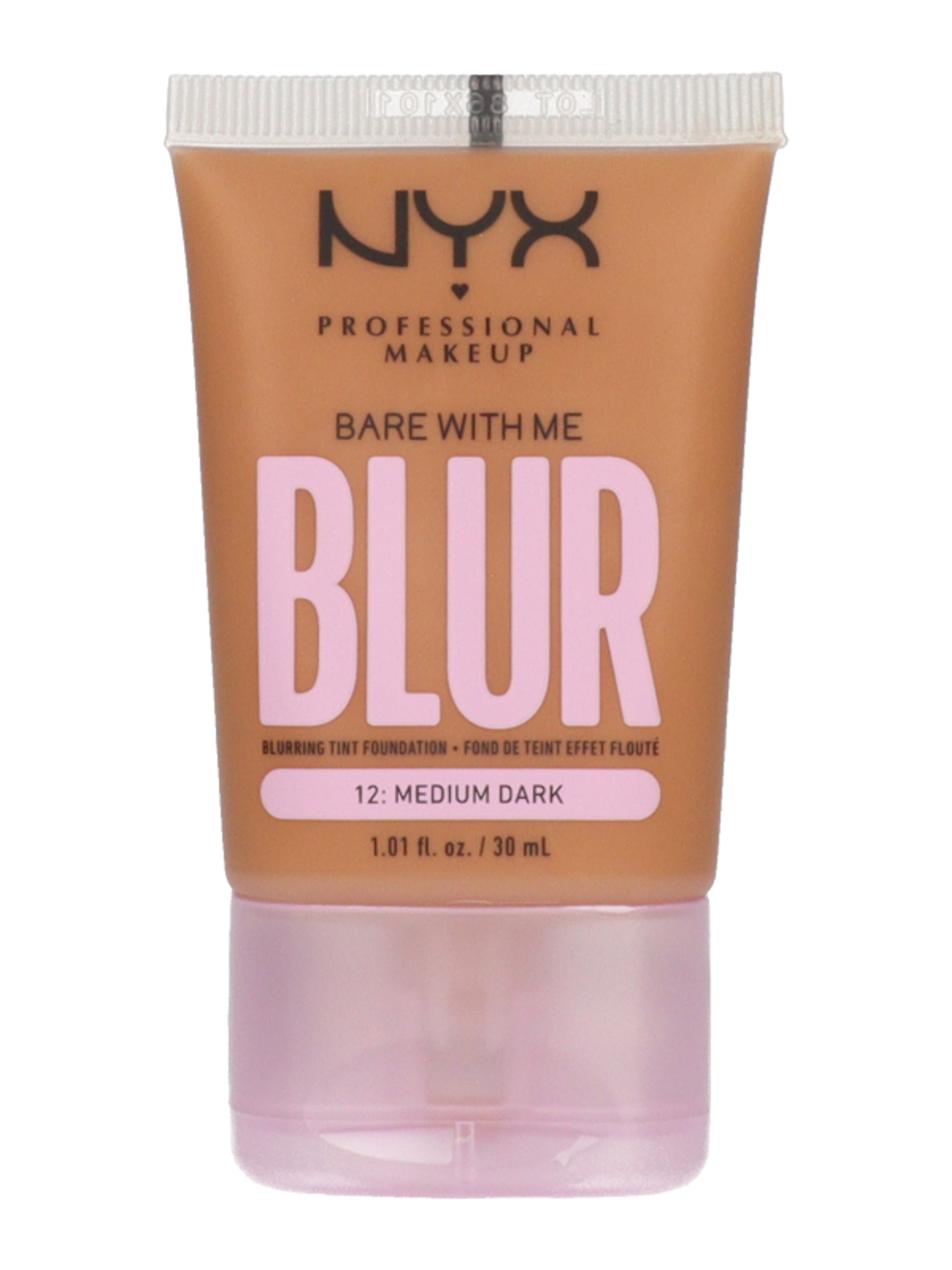 NYX Professional Makeup Bare Wtih Me Blur alapozó /medium dark - 1 db-2