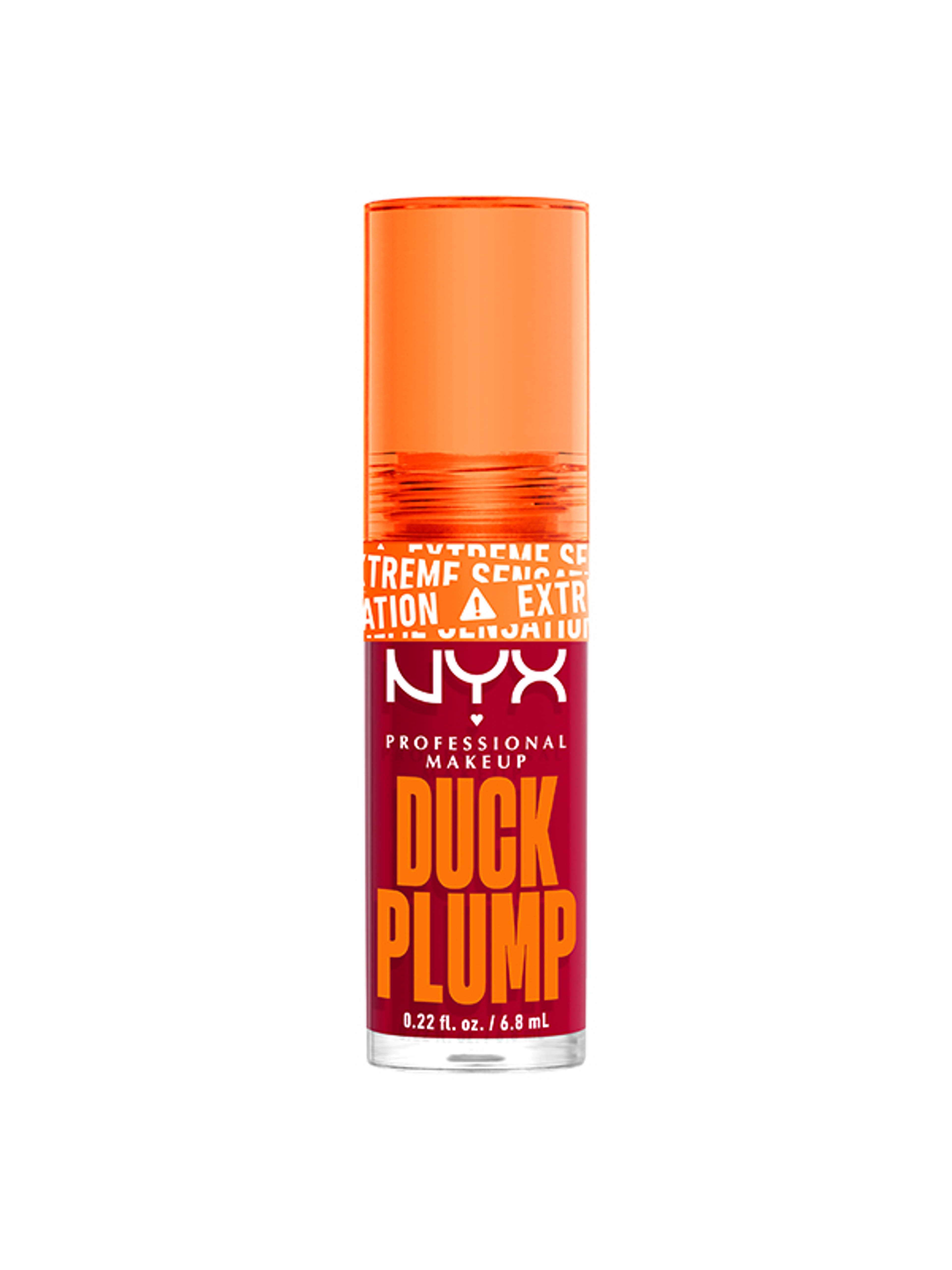 NYX Professional Makeup Duck Plump ajakfény /hall of flame - 1 db-1