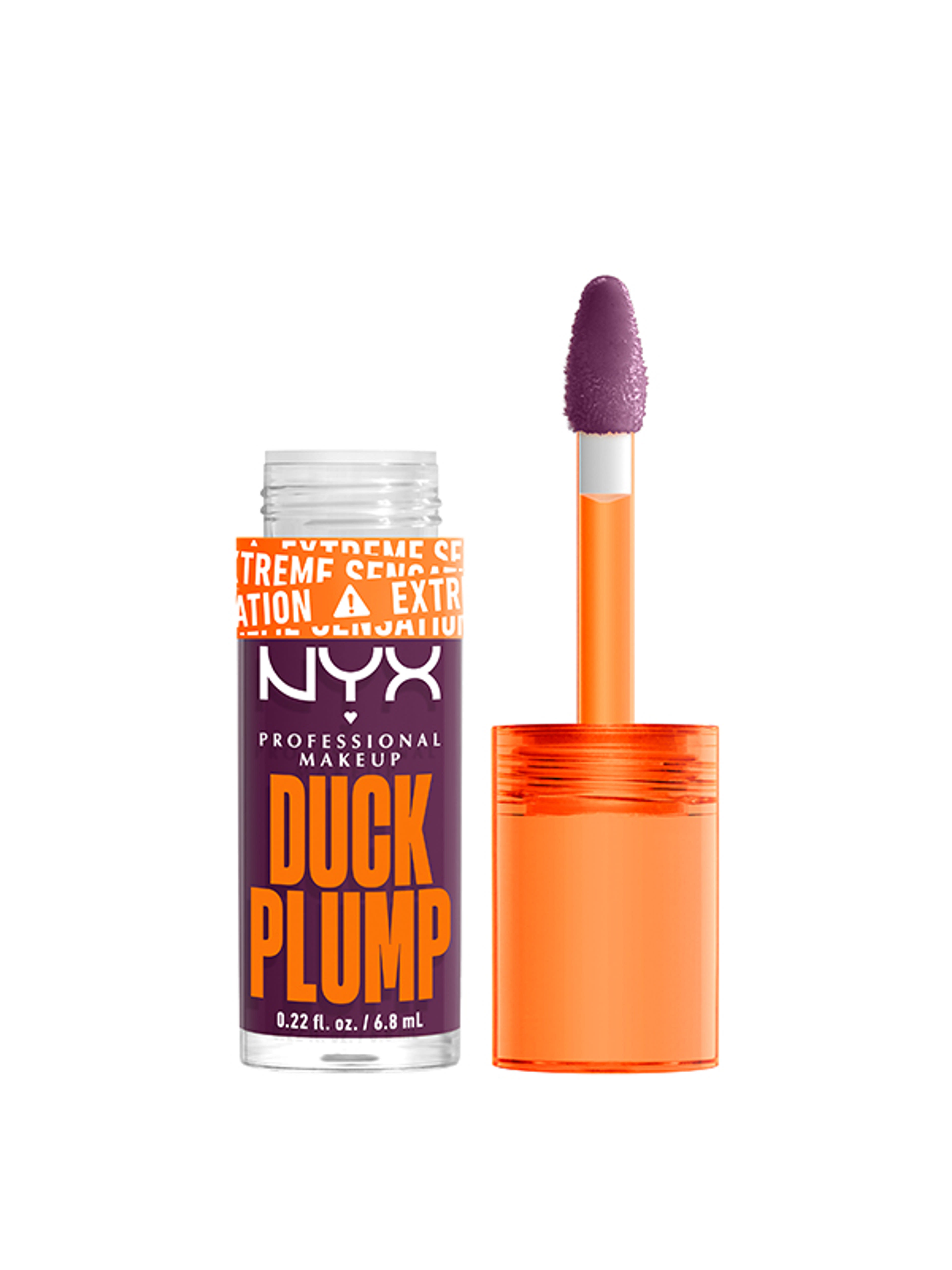 NYX Professional Makeup Duck Plump ajakfény /pure plump - 1 db-2