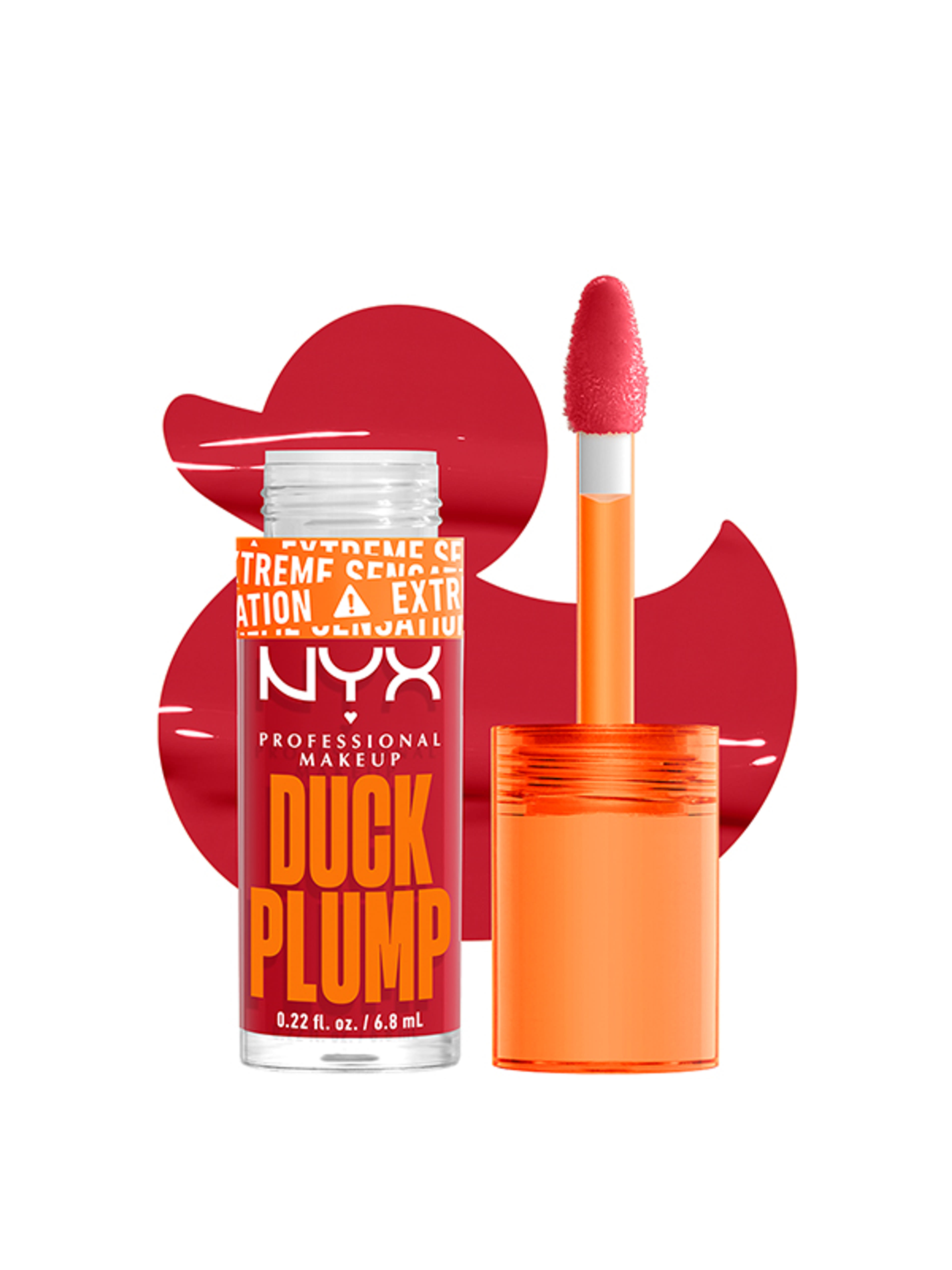 NYX Professional Makeup Duck Plump ajakfény /cherry spice - 1 db-4