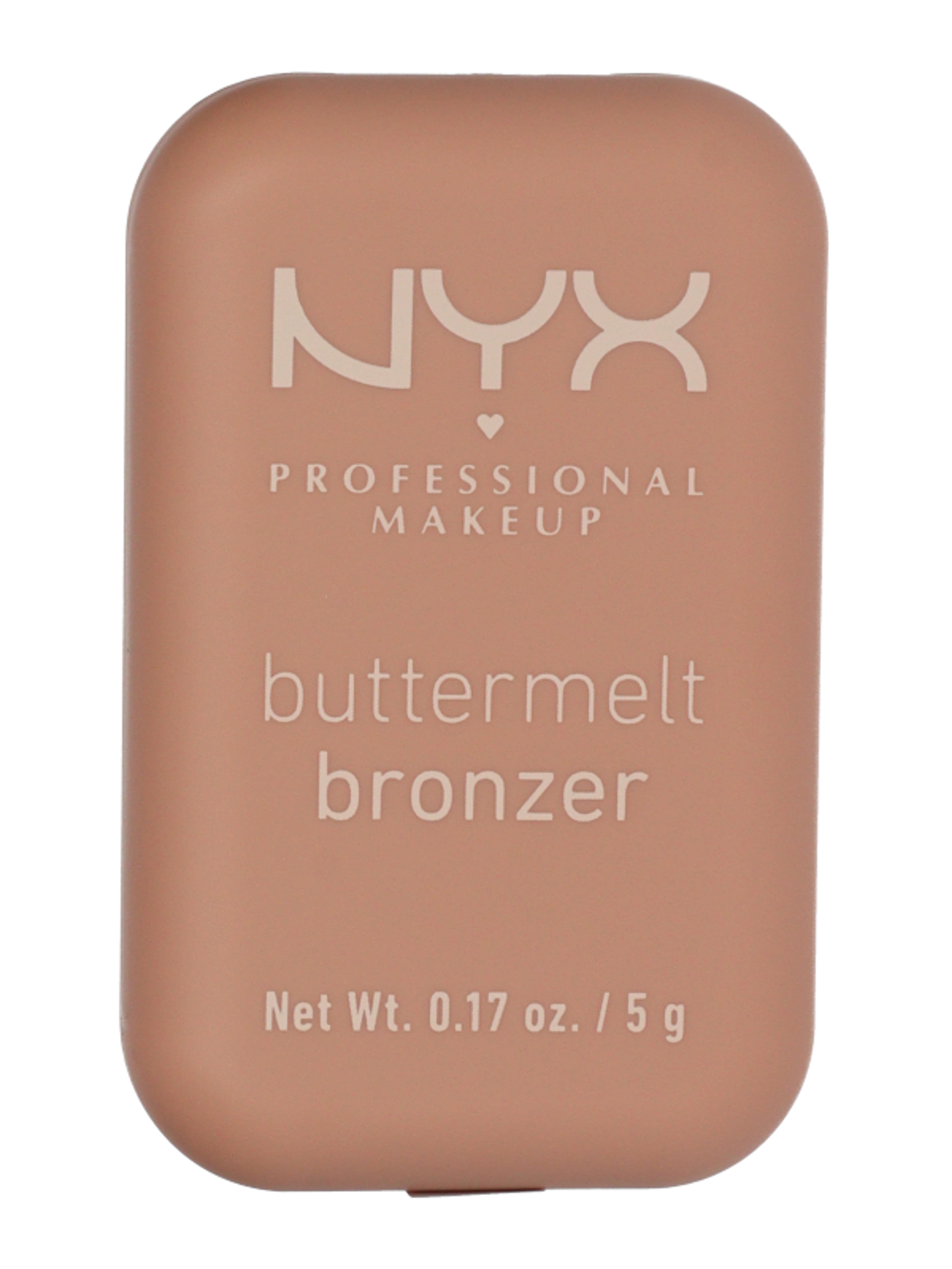 NYX Professional Makeup Buttermelt Bronzer krémes bronzosító /Butta Cup - 1 db-1