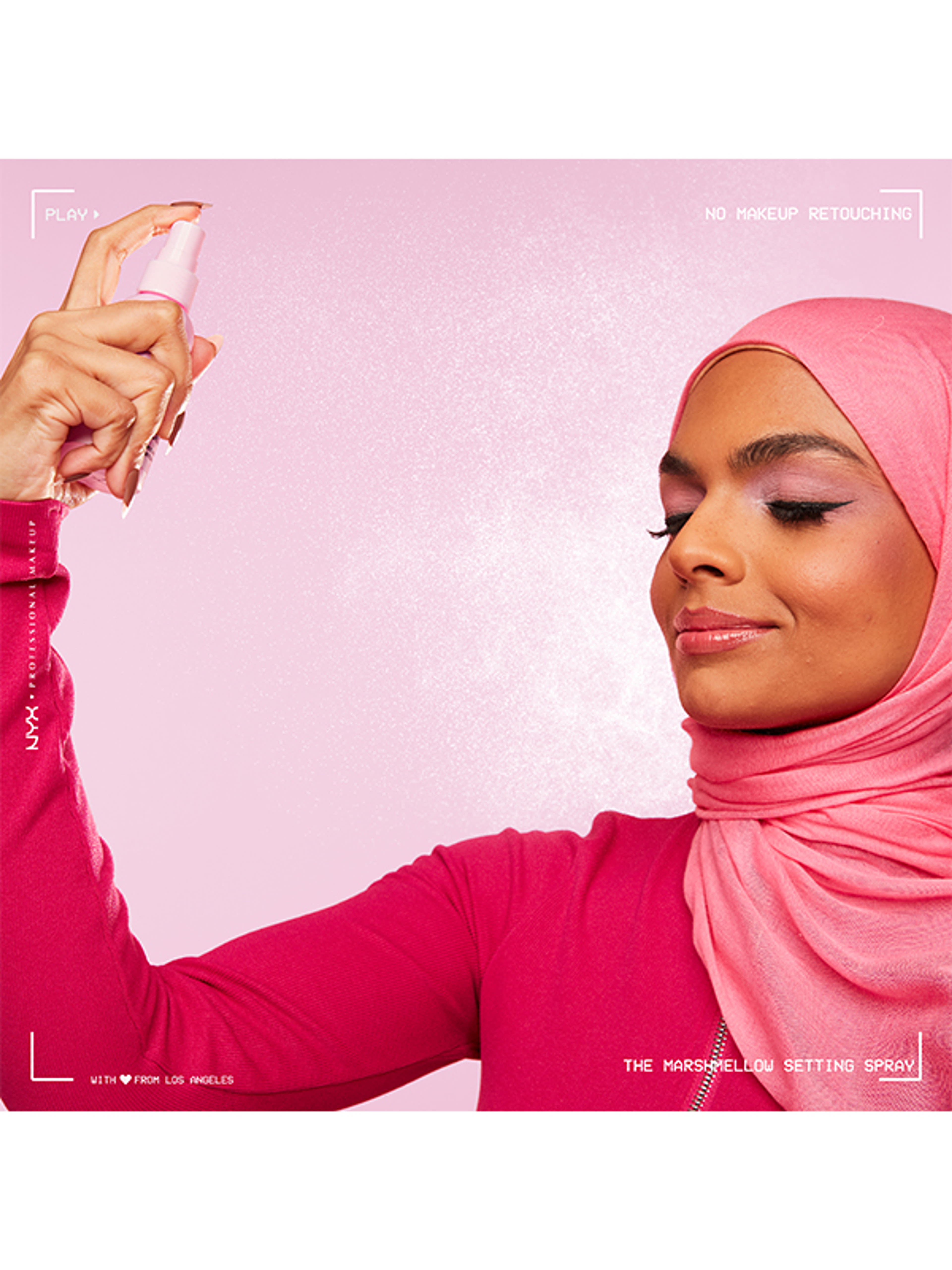 NYX Professional Makeup Marshmellow fixáló spray /05 - 1 db-8