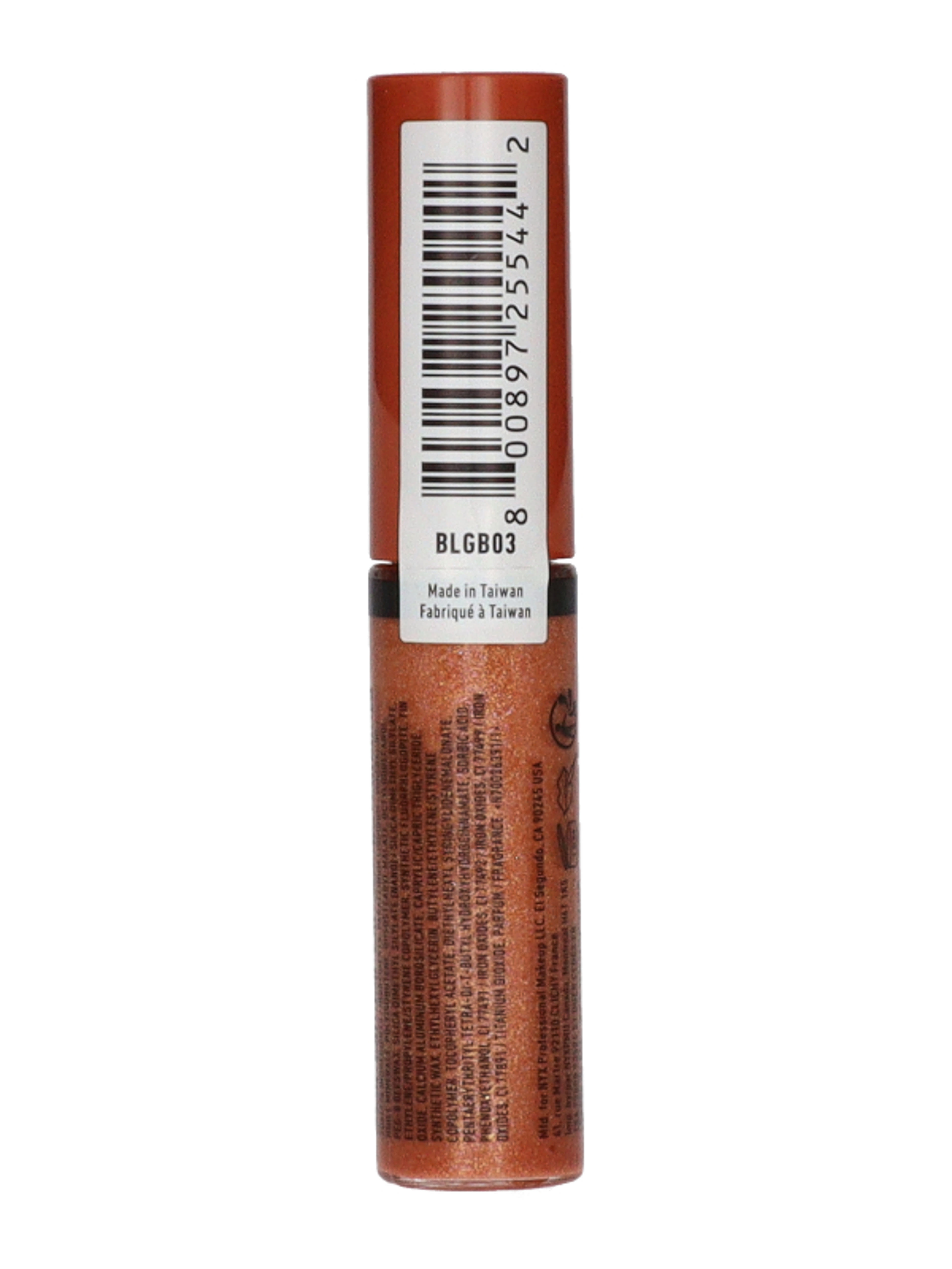 NYX Professional Makeup Butter Gloss Bling ajakfény /03 Pricey - 1 db-3