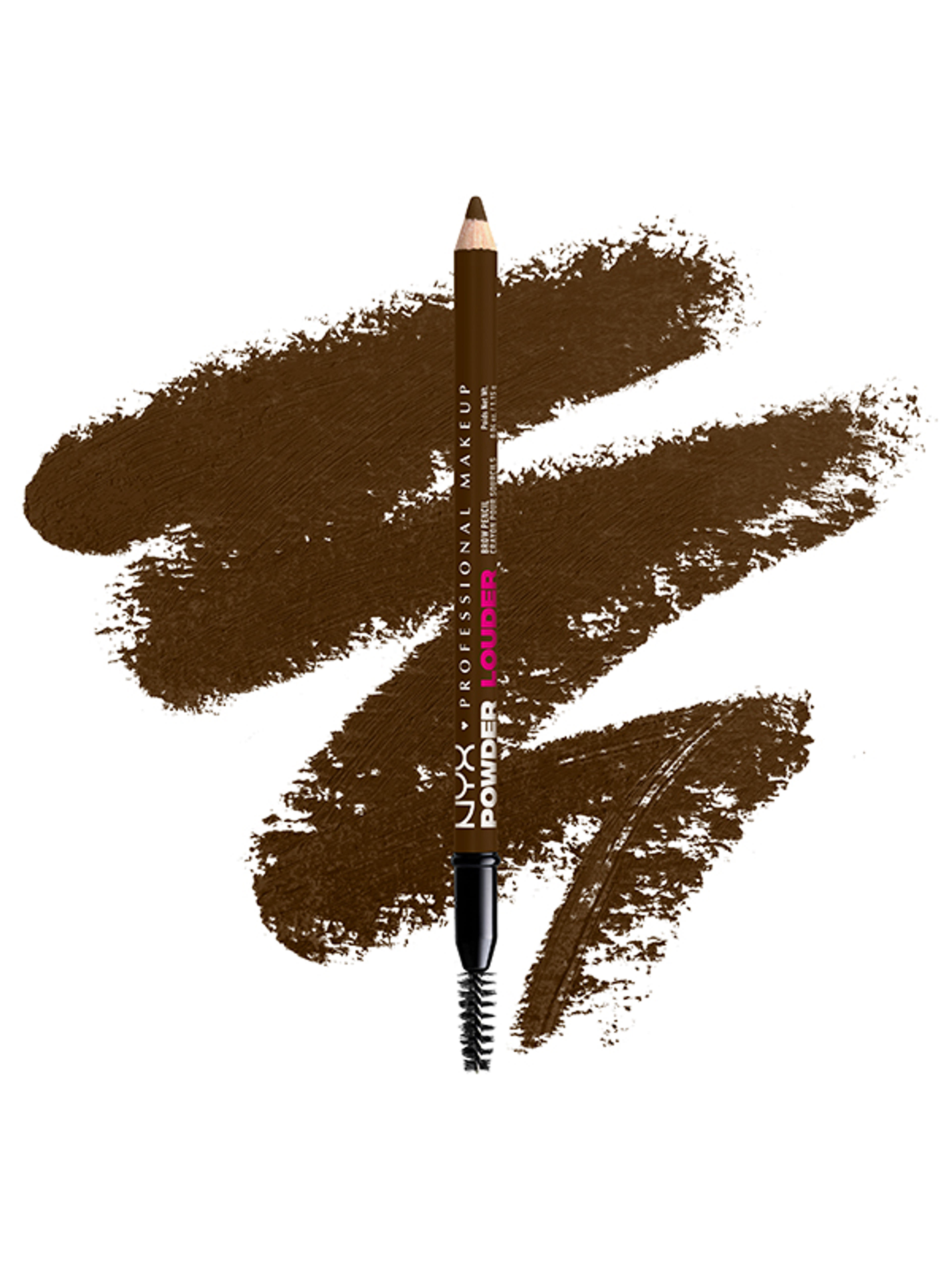 NYX Professional Makeup Powder Louder szemöldökceruza /Espres - 1 db-5