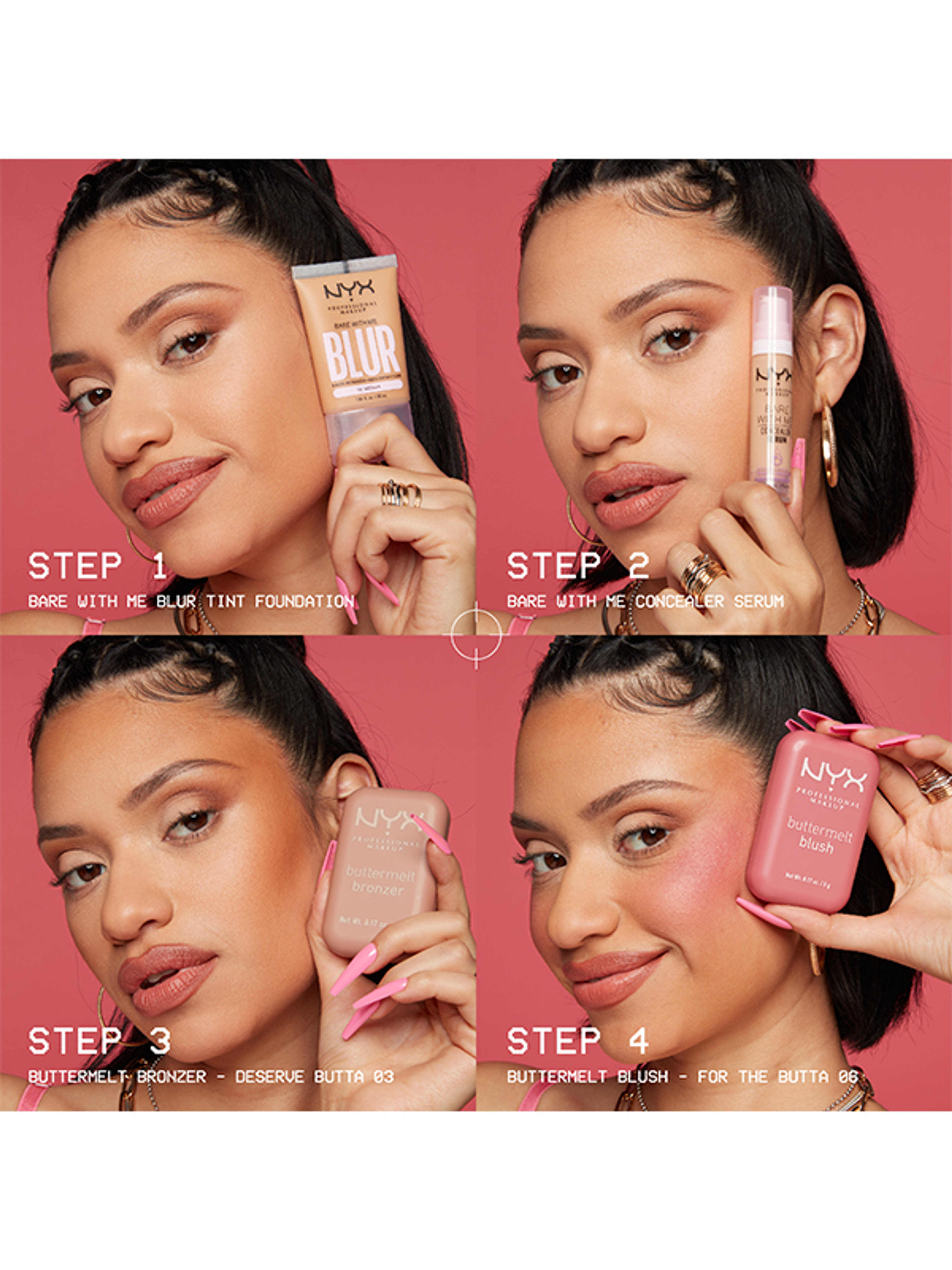 NYX Professional Makeup Buttermelt pirosító /04 U Know Butta - 1 db-6